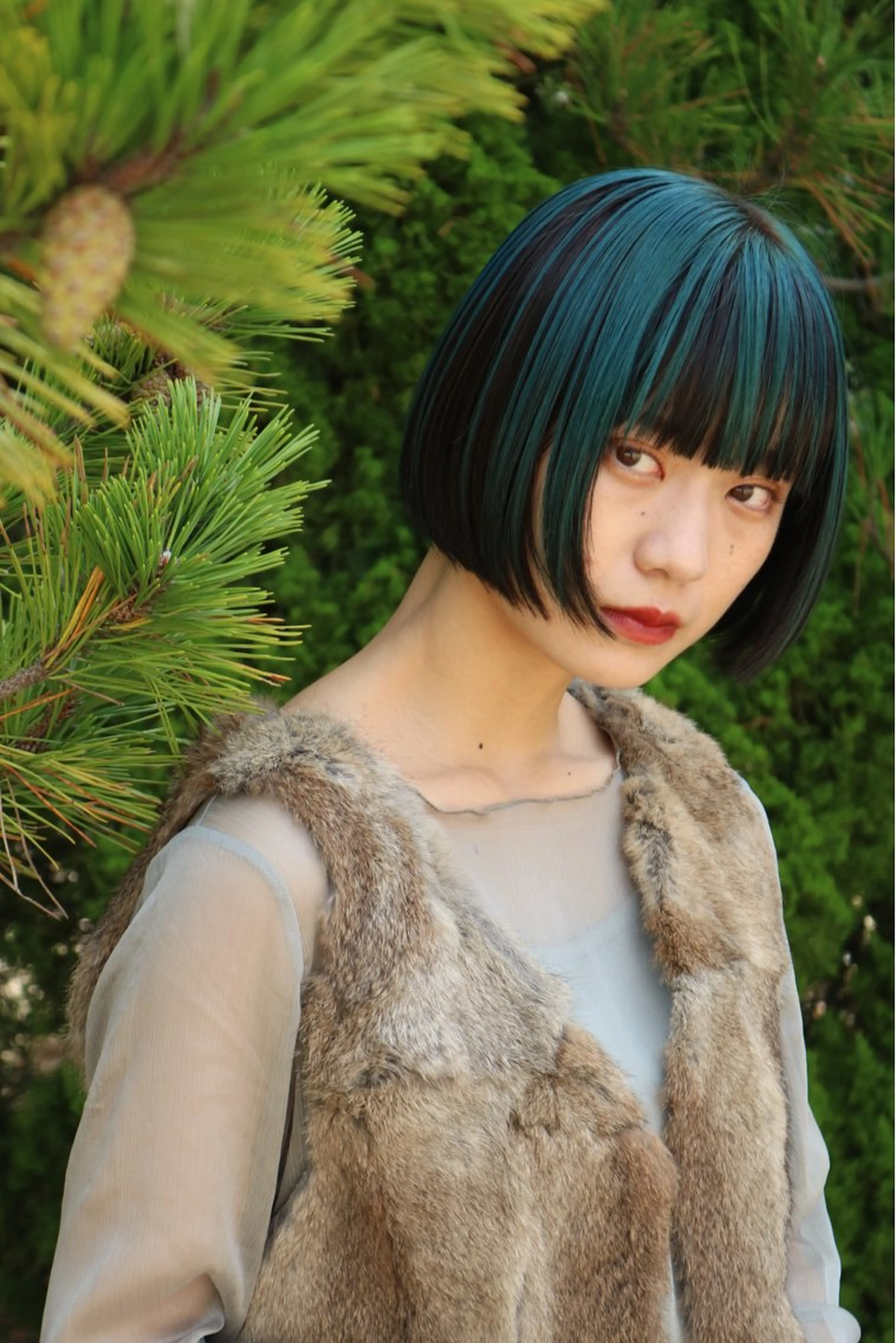 ショート カラー ヘアカラー ooit所属・ooitヨシダ ミナミのヘアスタイル