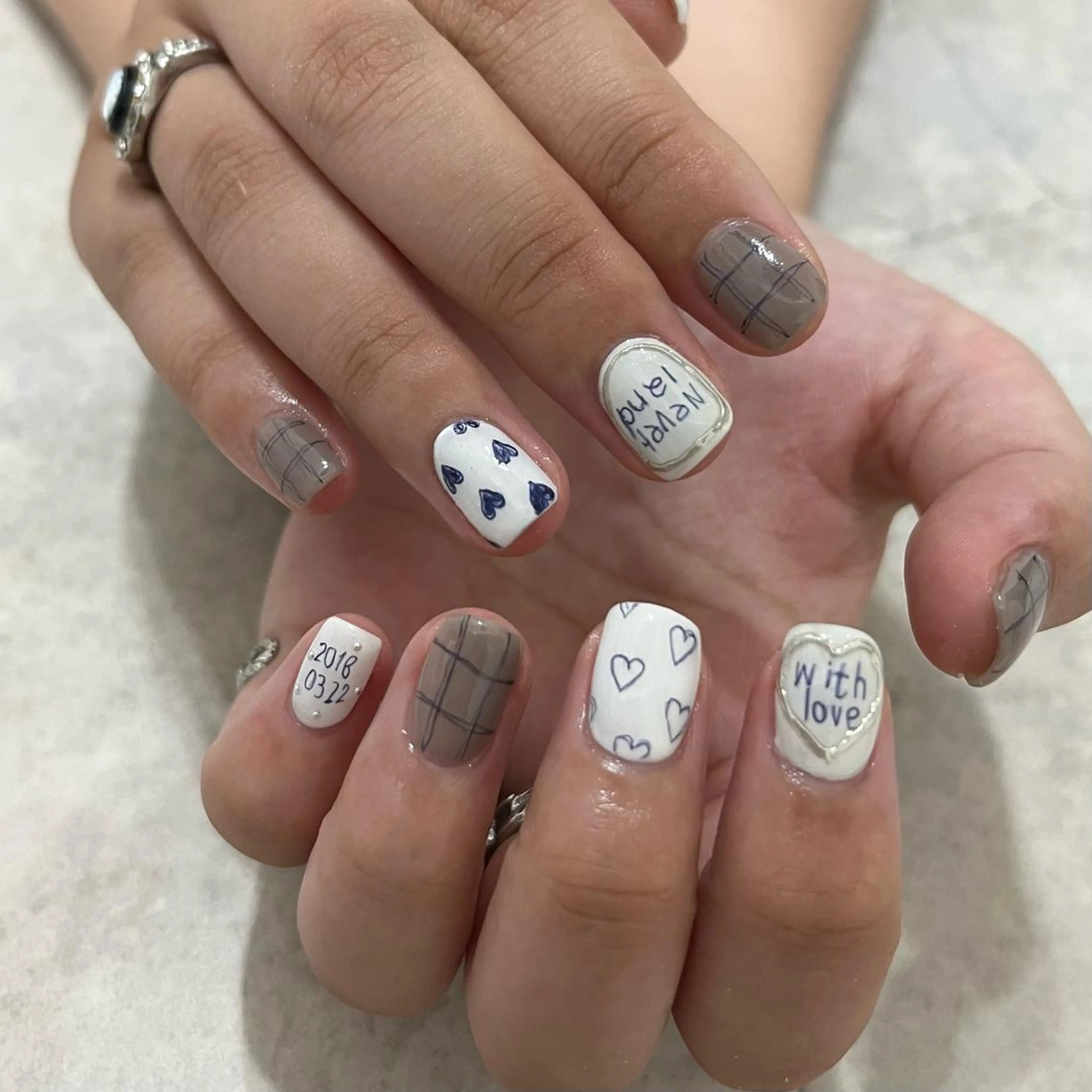 ネイル ハンドネイル nail salon O (en)所属・vegh. nail/阿波座のネイルデザイン