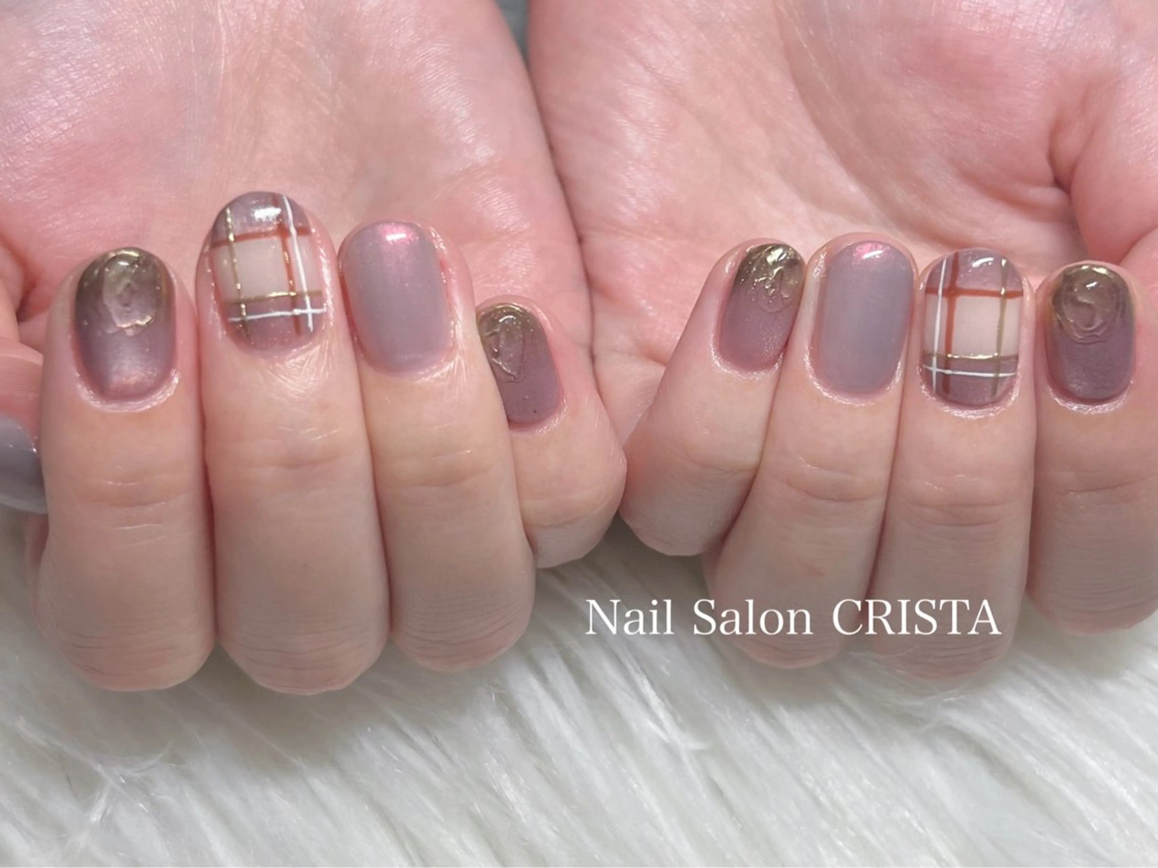 ネイル ニュアンスネイル ハンドネイル Nail Salon CRISTA所属・CRISTA 🖤ヒナタのネイルデザイン