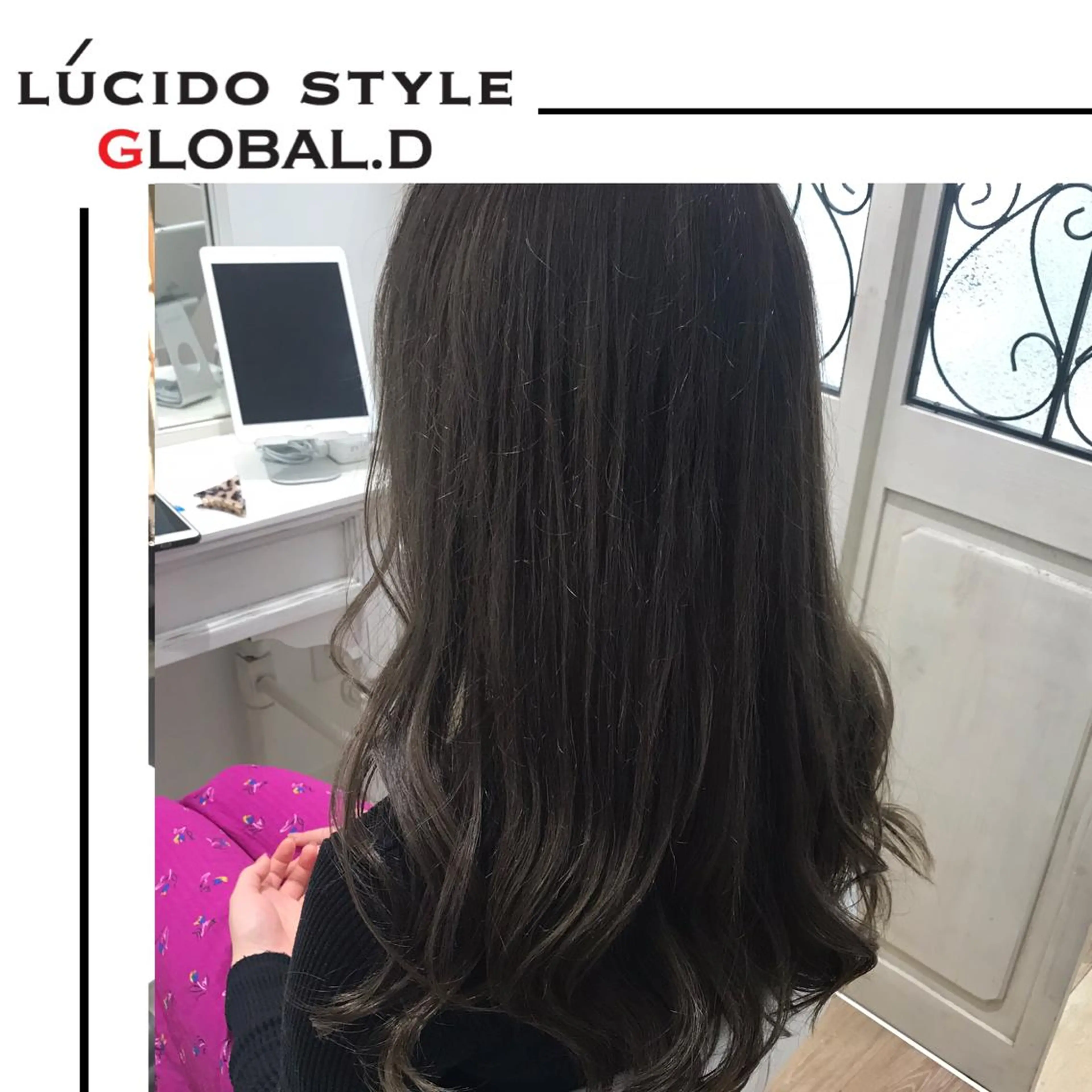 ロング カラー 🥛洒落髪小顔cut なら龍崎🥛のヘアスタイル