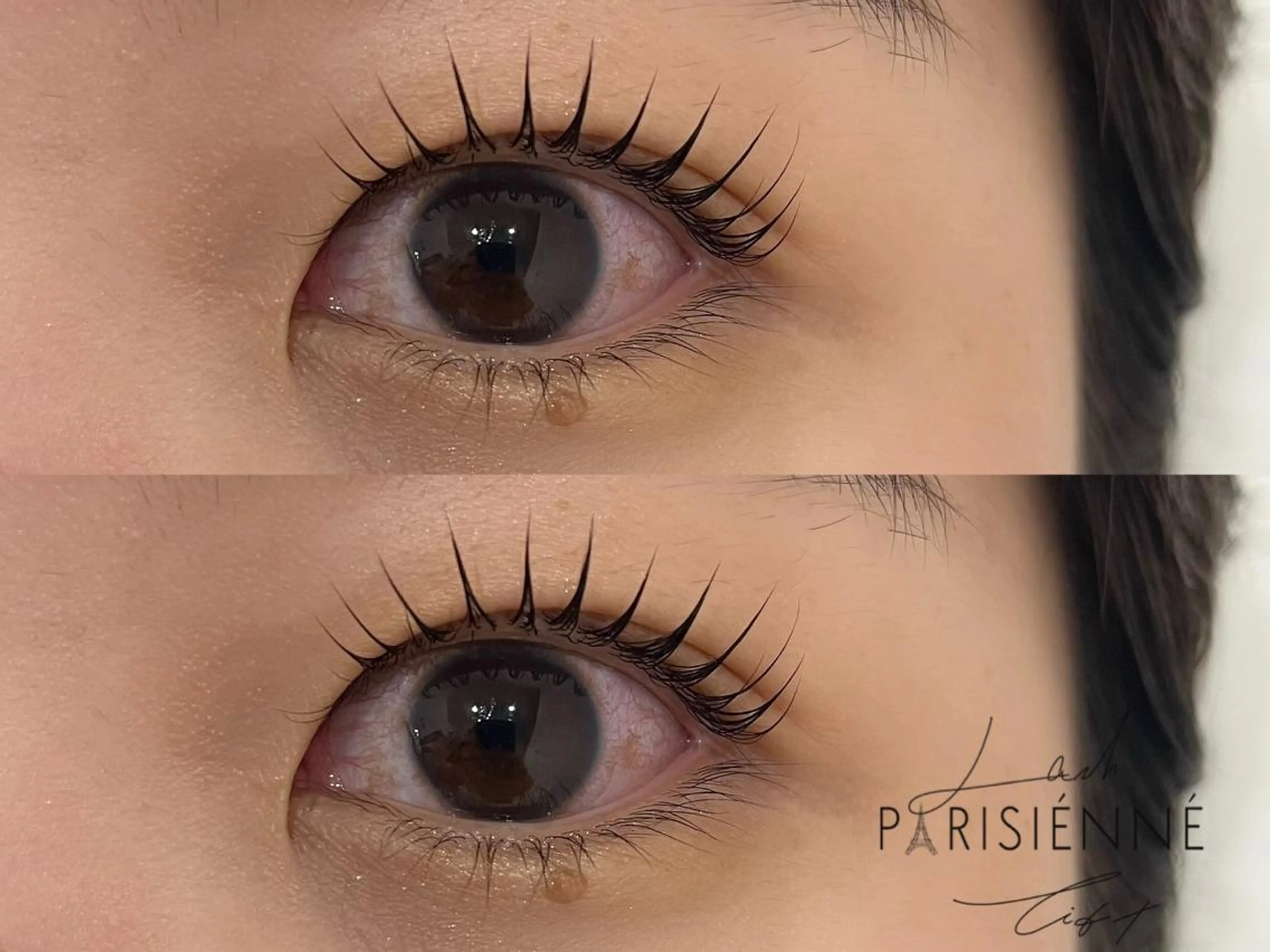 マツエク・マツパ パリジェンヌラッシュリフト MAQUM𖤐 Satsumiのマツエク・マツパデザイン