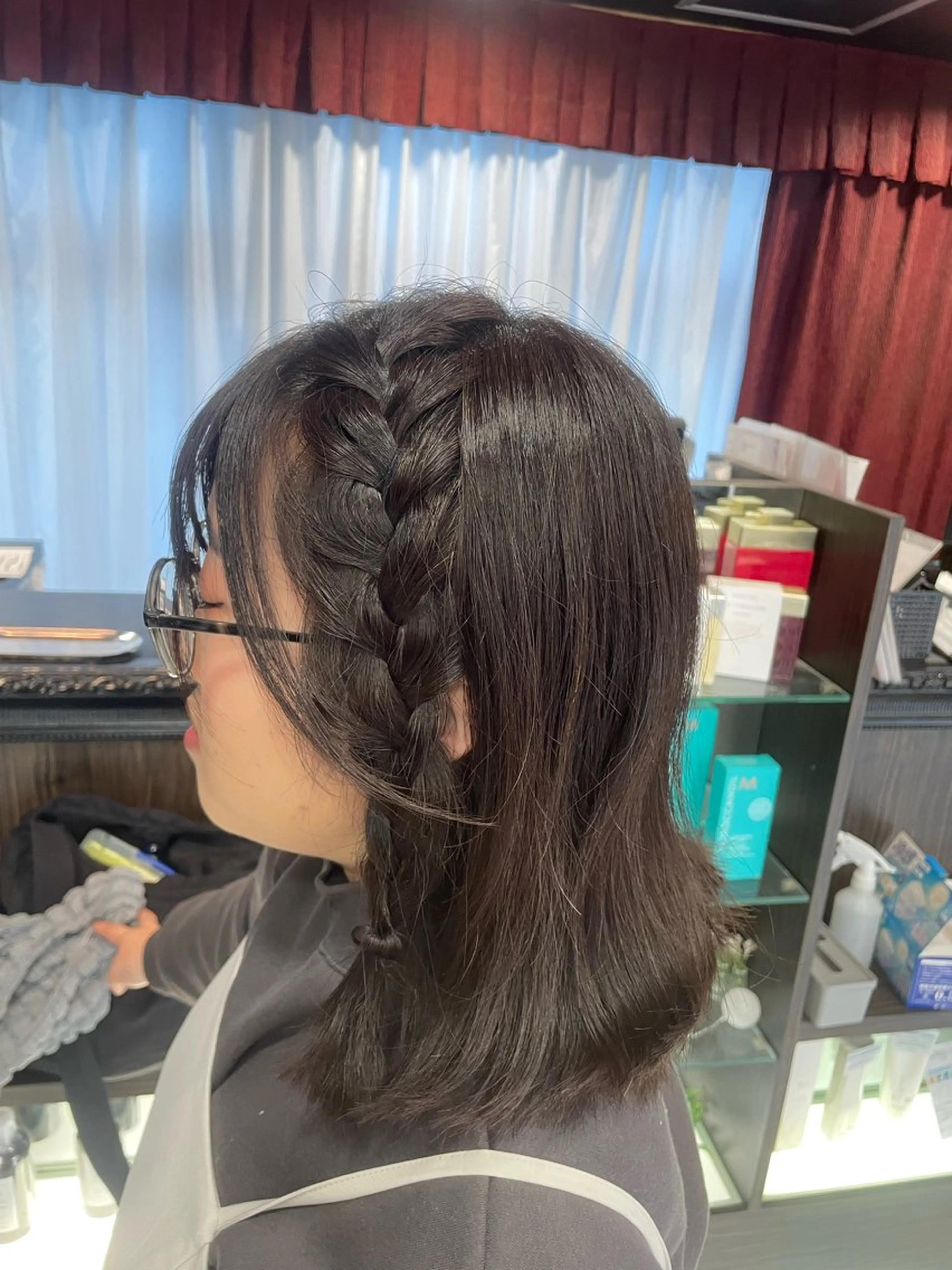 ミディアム ♡ヘアセット.ピンク Ayakaのヘアスタイル