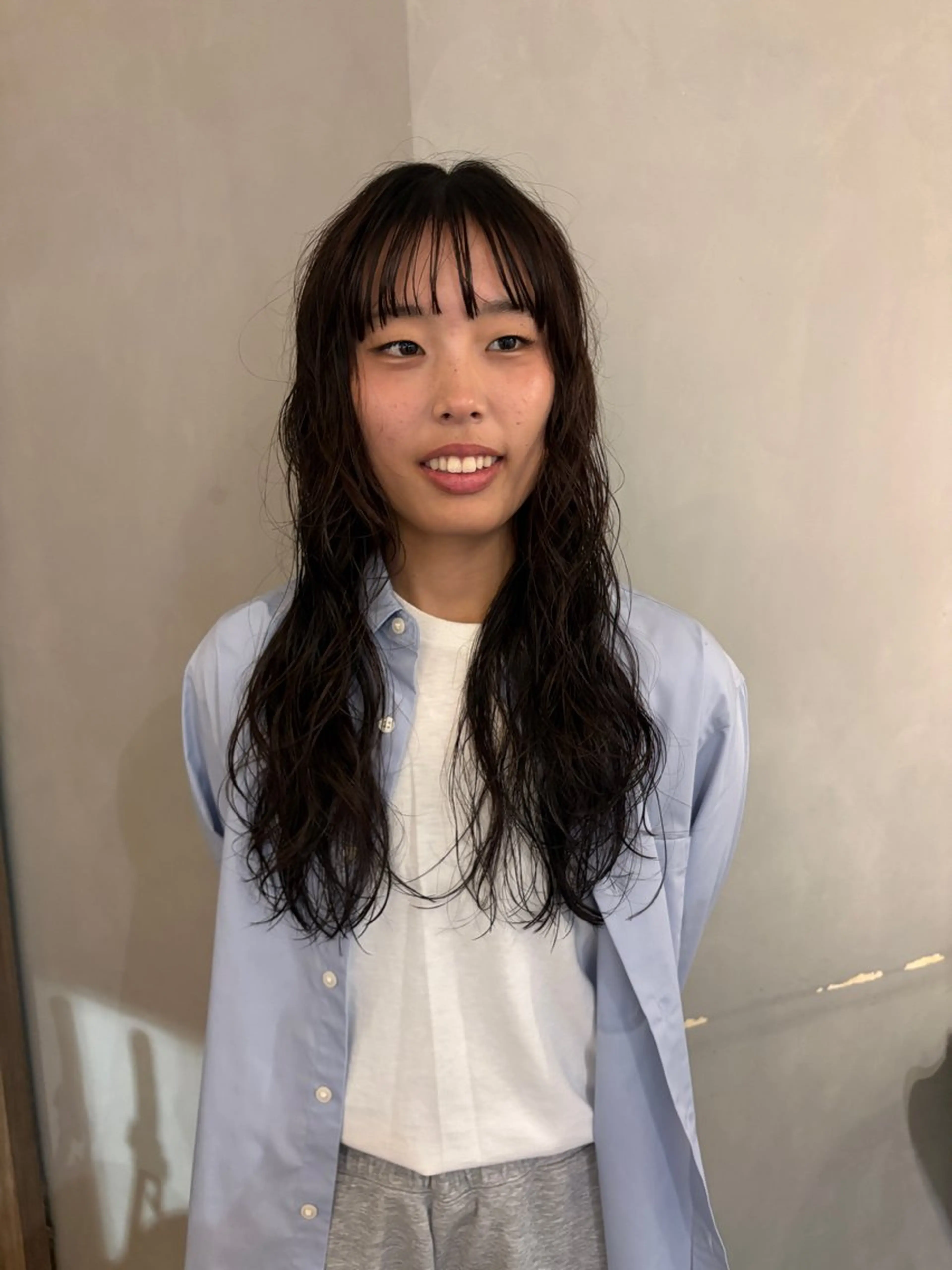 ロング カット パーマ パーマ/ボブ,ロング ヤマシタミウ🌀のヘアスタイル