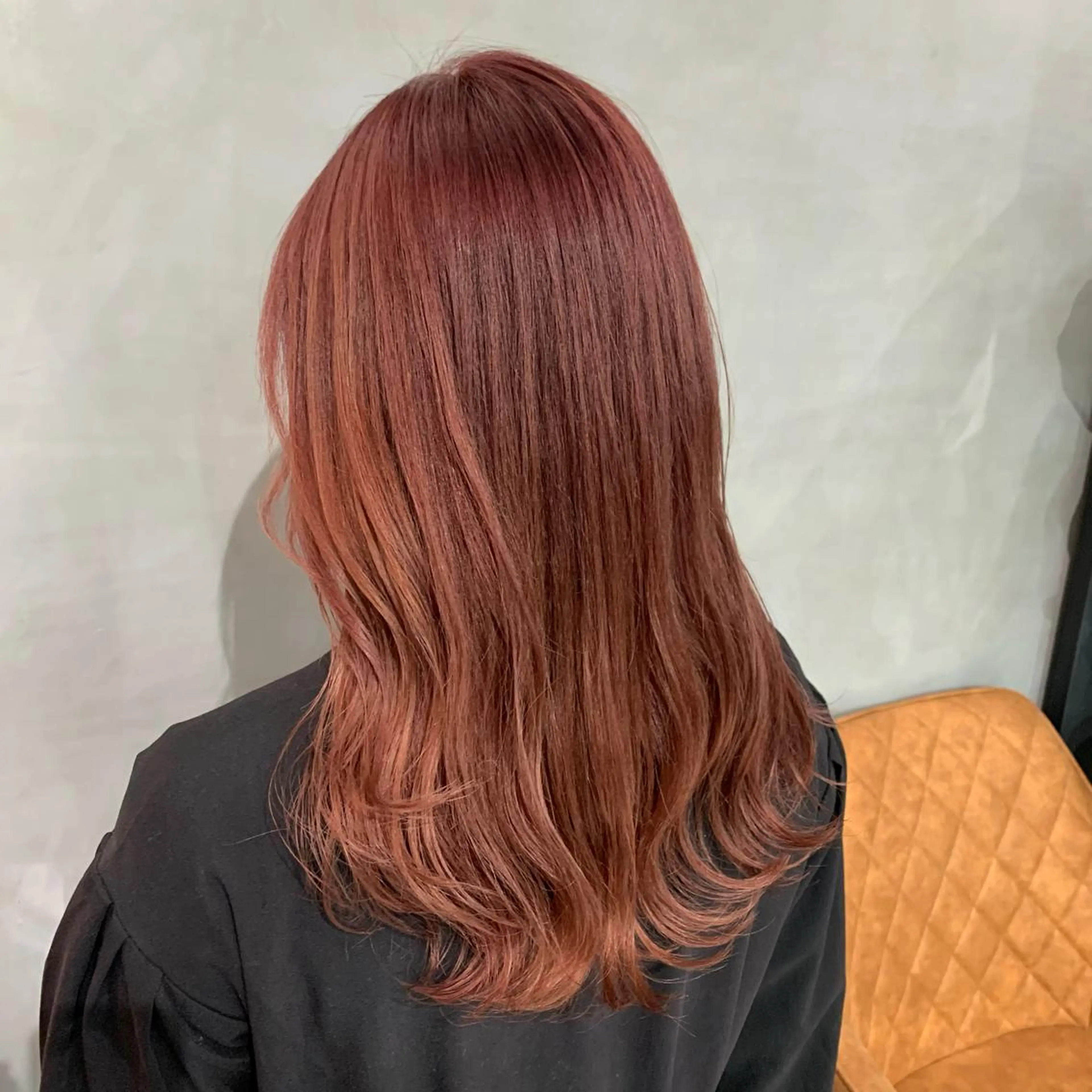 セミロング カラー ブリーチ ダブルカラー ブリーチなしカラー ピンクカラー カット ヘアカラー トリートメント 🌹似合わせカラー/ 酸性縮毛🌹野本麗奈のヘアスタイル
