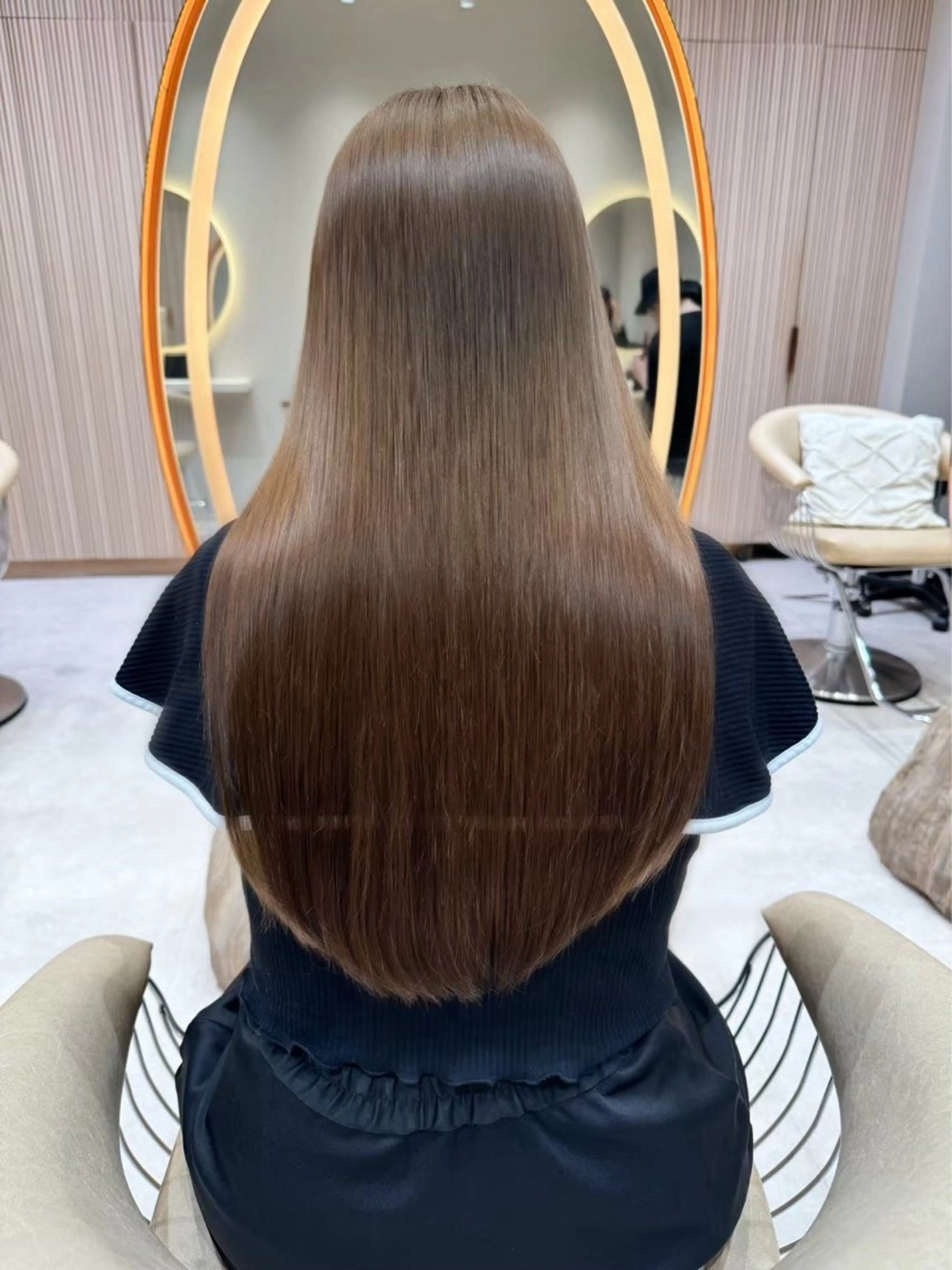 ロング トリートメント 竹田 真梨子のヘアスタイル