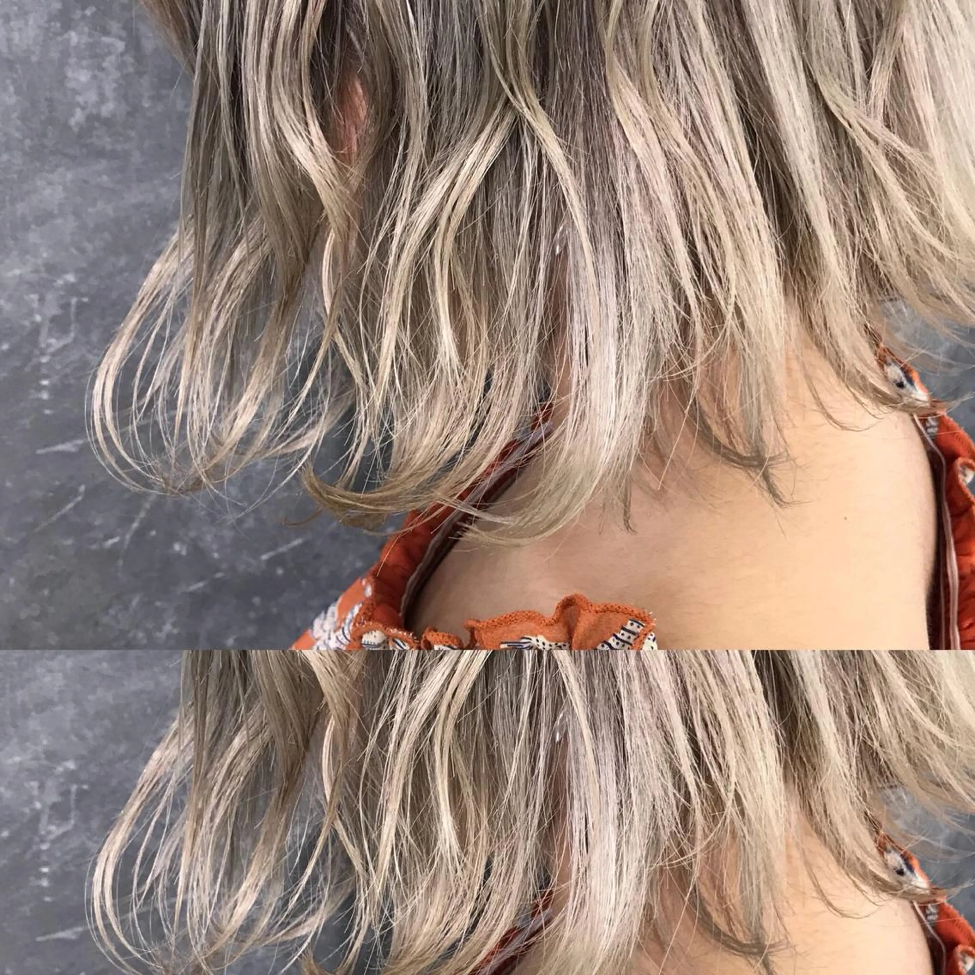 カラー ベージュカラー ブリーチ ホワイトベージュ ヘアカラー 2nd所属・🤍2nd🤍田所 美希のヘアスタイル