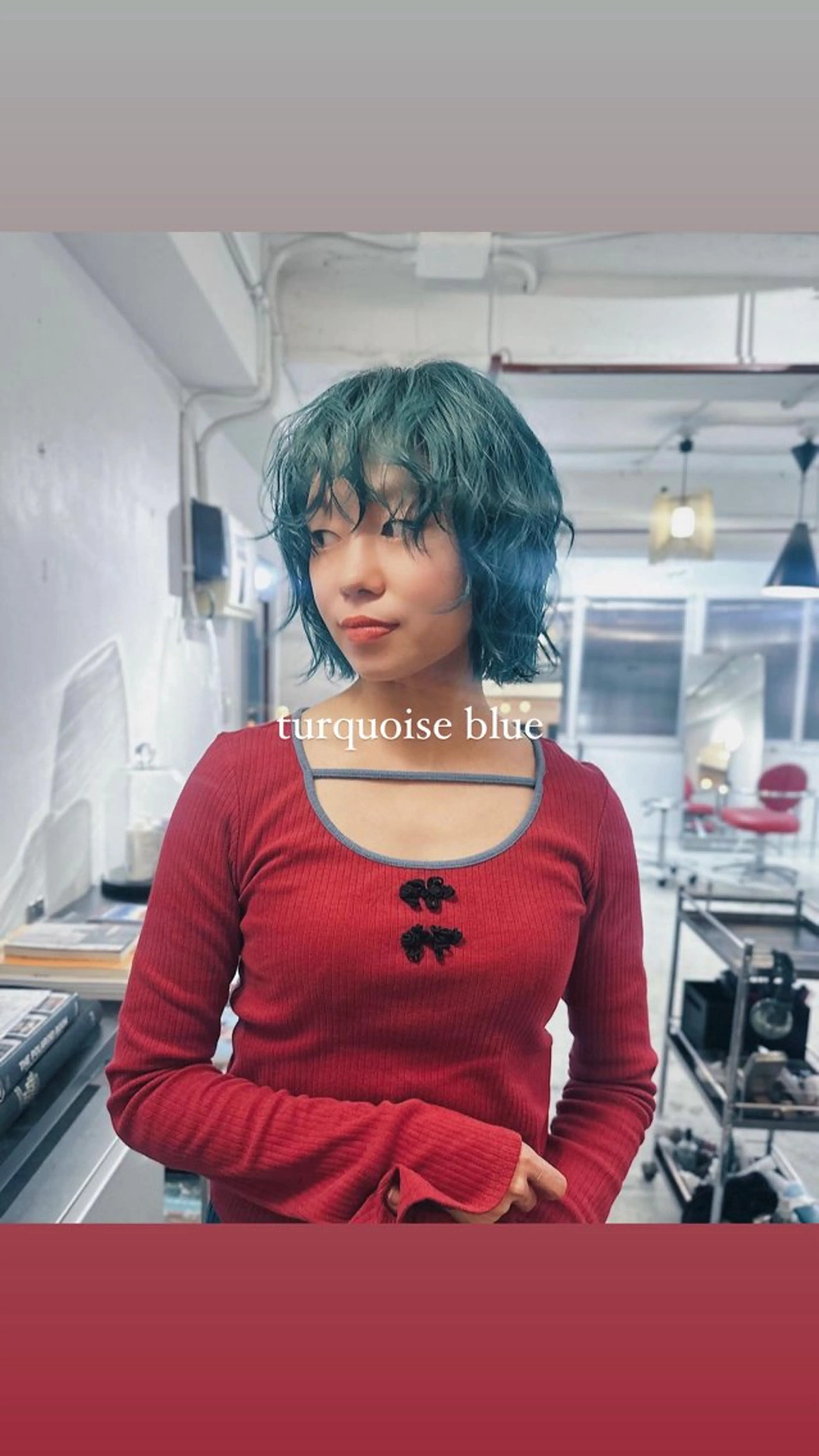 ショート カラー パーマ 楪 yuzuriha所属・Saaya/レイヤー /ブリーチ/ブロンドのヘアスタイル