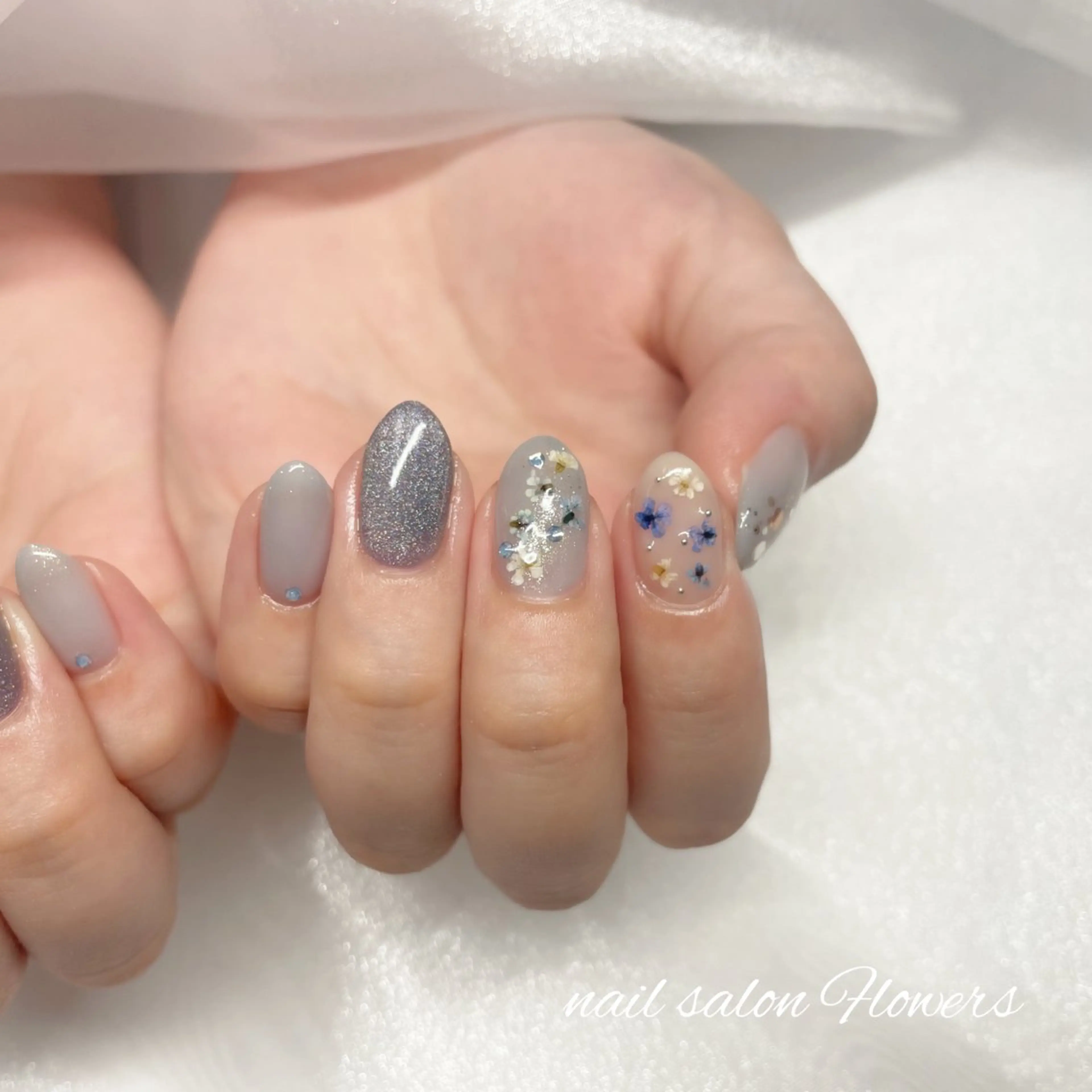 ネイル ハンドネイル Flowers Tomomiのネイルデザイン
