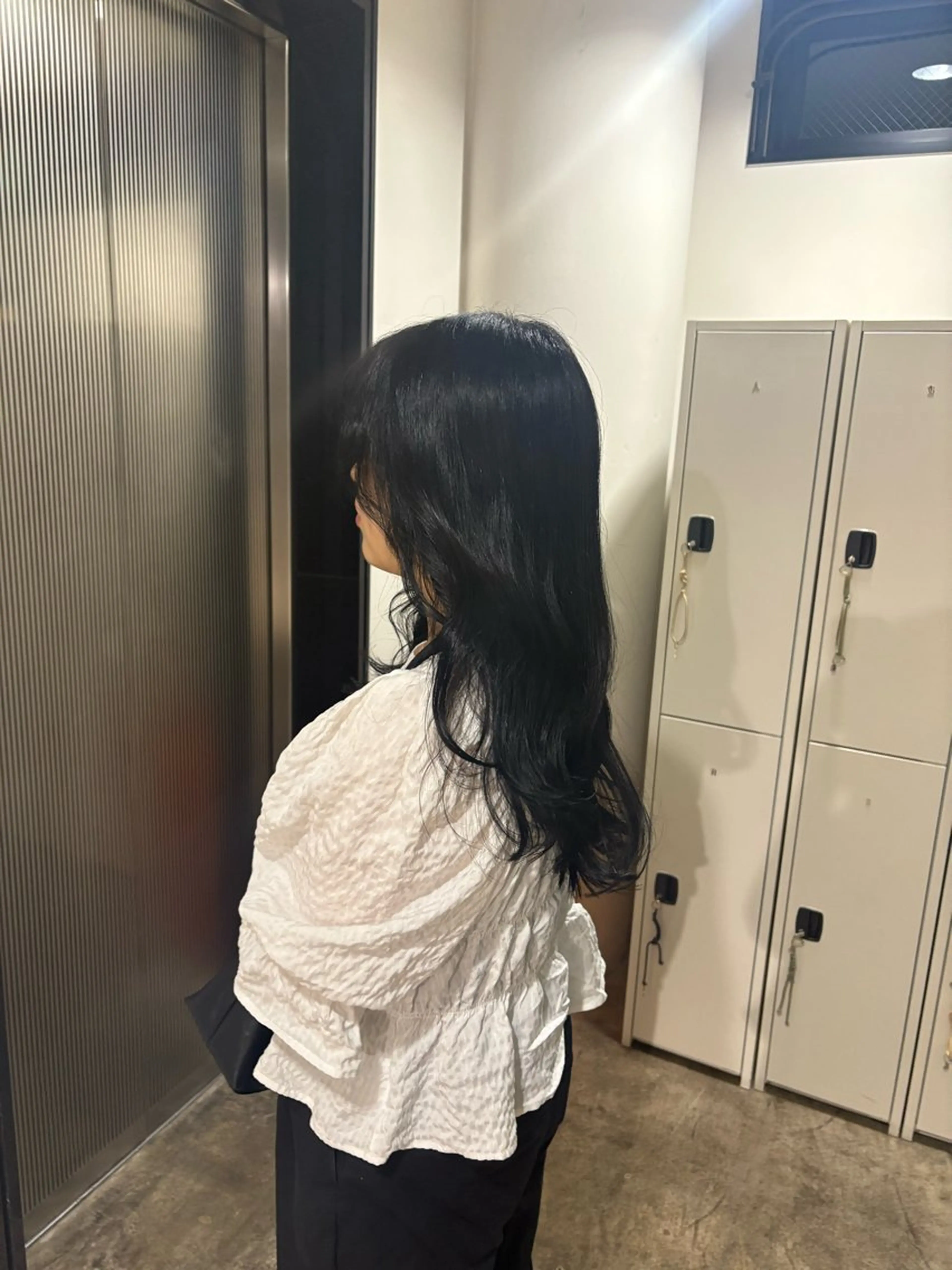 ロング カラー 韓国風ヘア カット ヘアカラー トリートメント Jr.スタイリスト ヨシノヒメカ　梅田のヘアスタイル