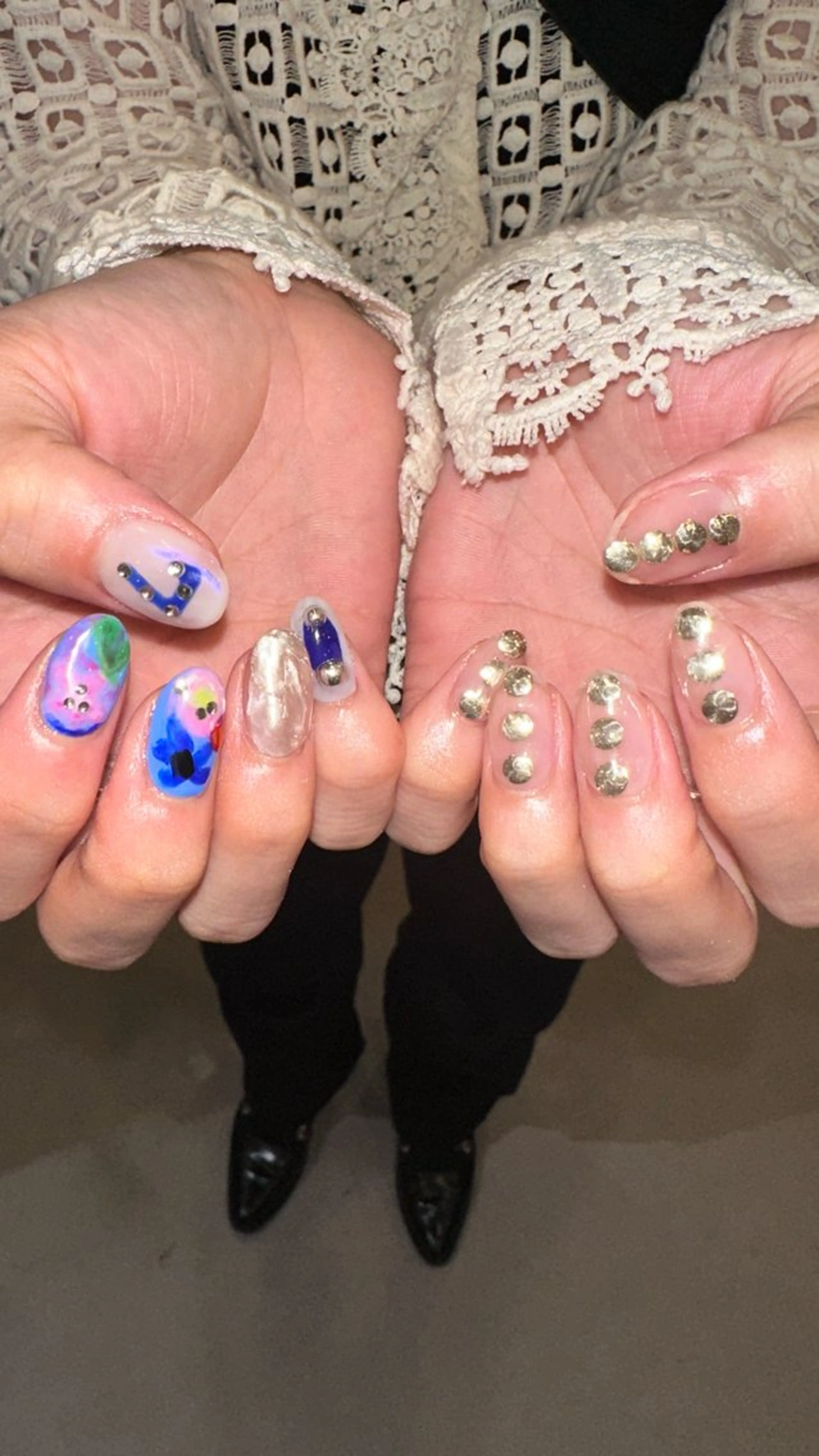 ネイル ハンドネイル 👽個性派ネイル🎀 komachiのネイルデザイン