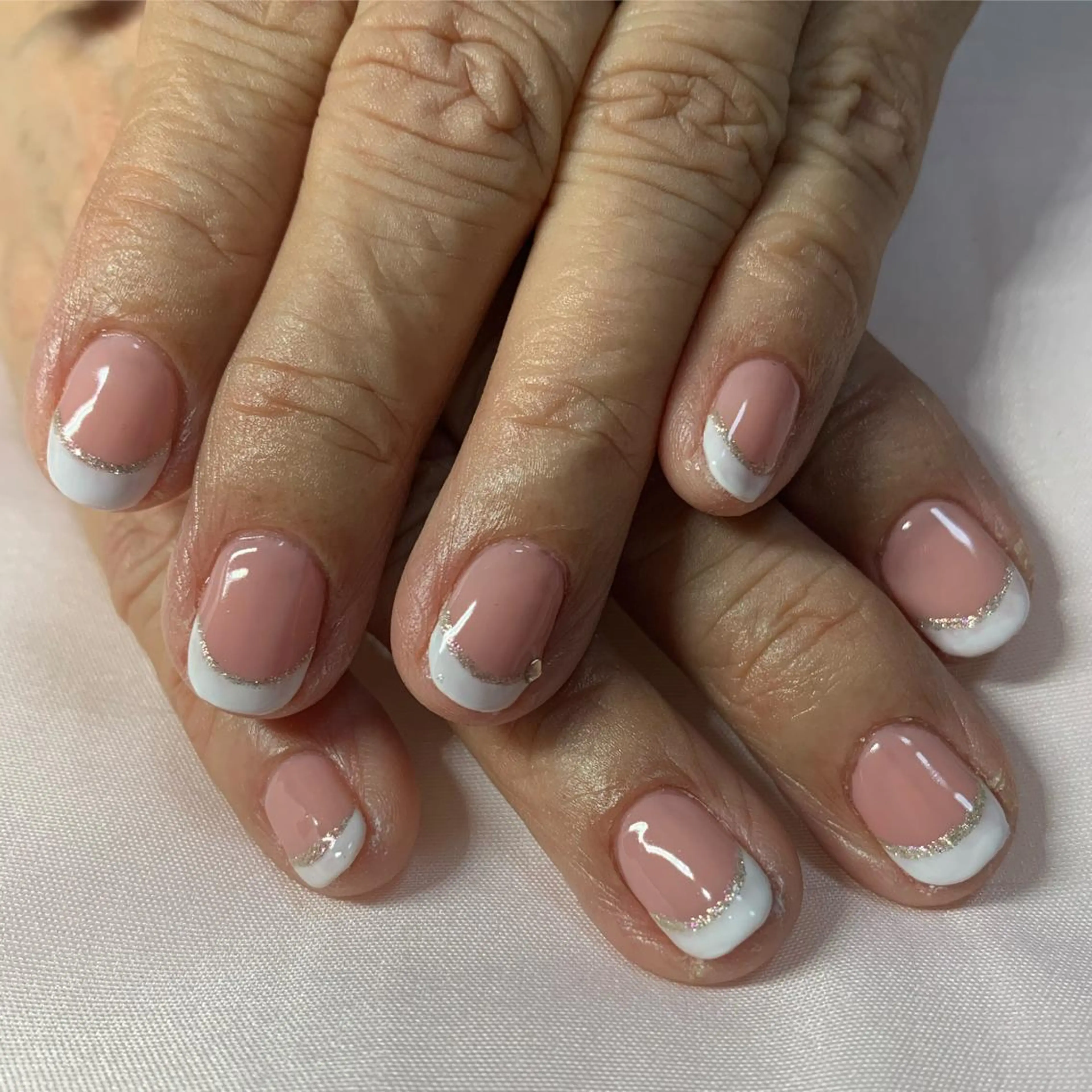 ネイル フレンチネイル ハンドネイル フットネイル nailsalon momoのネイルデザイン