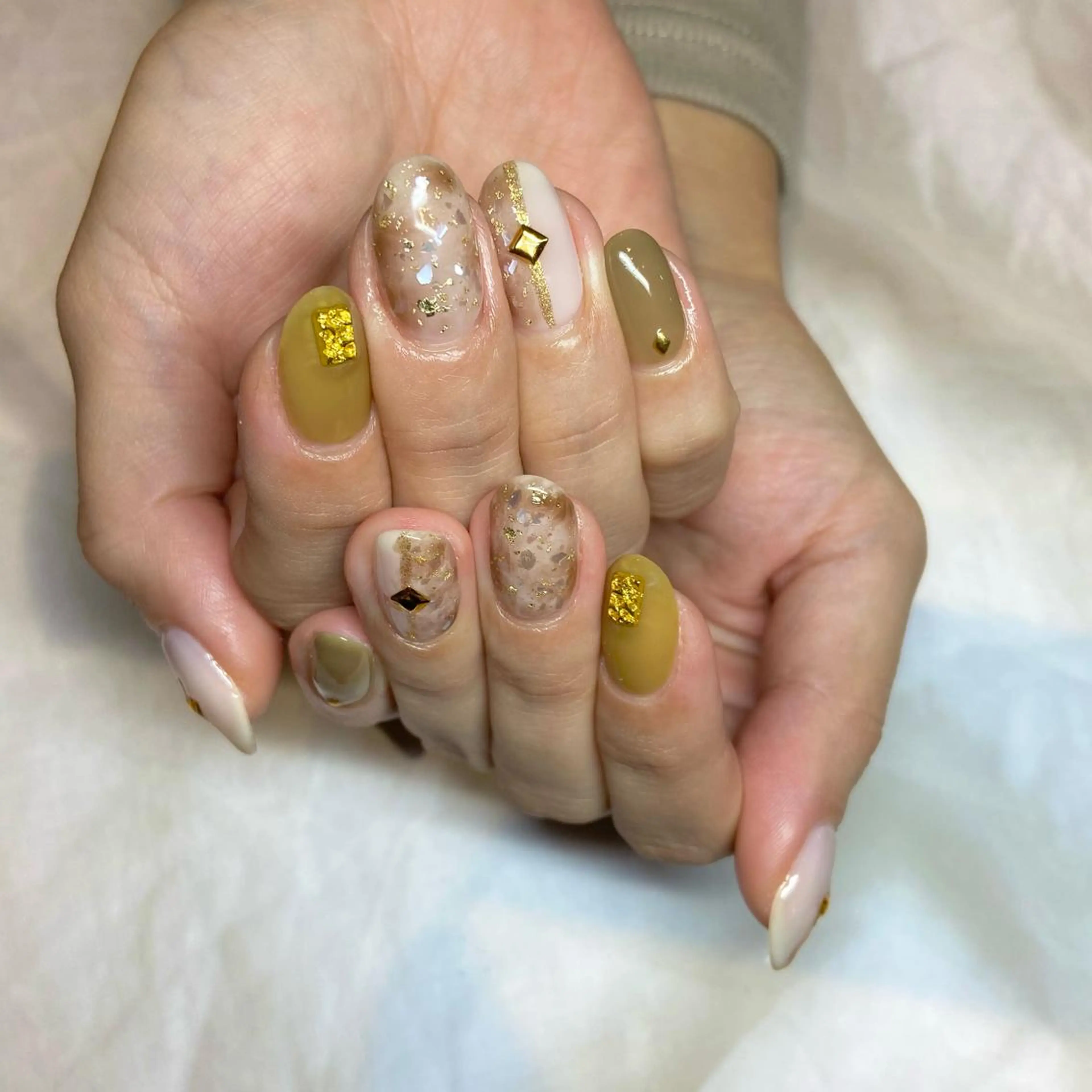 ネイル ハンドネイル happiness プライベートサロンのネイルデザイン