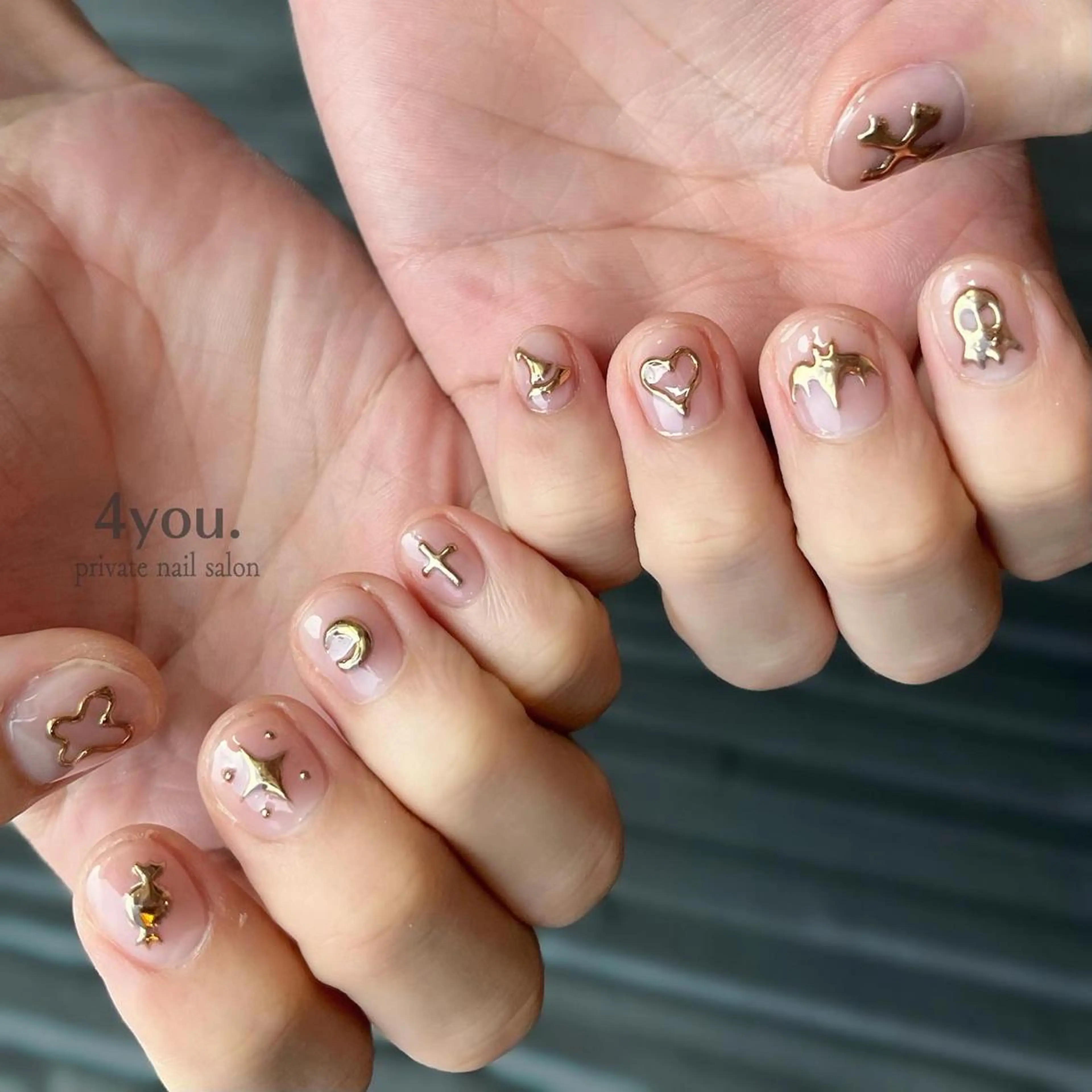 ネイル ハンドネイル nail salon ４ｙｏｕ．のネイルデザイン