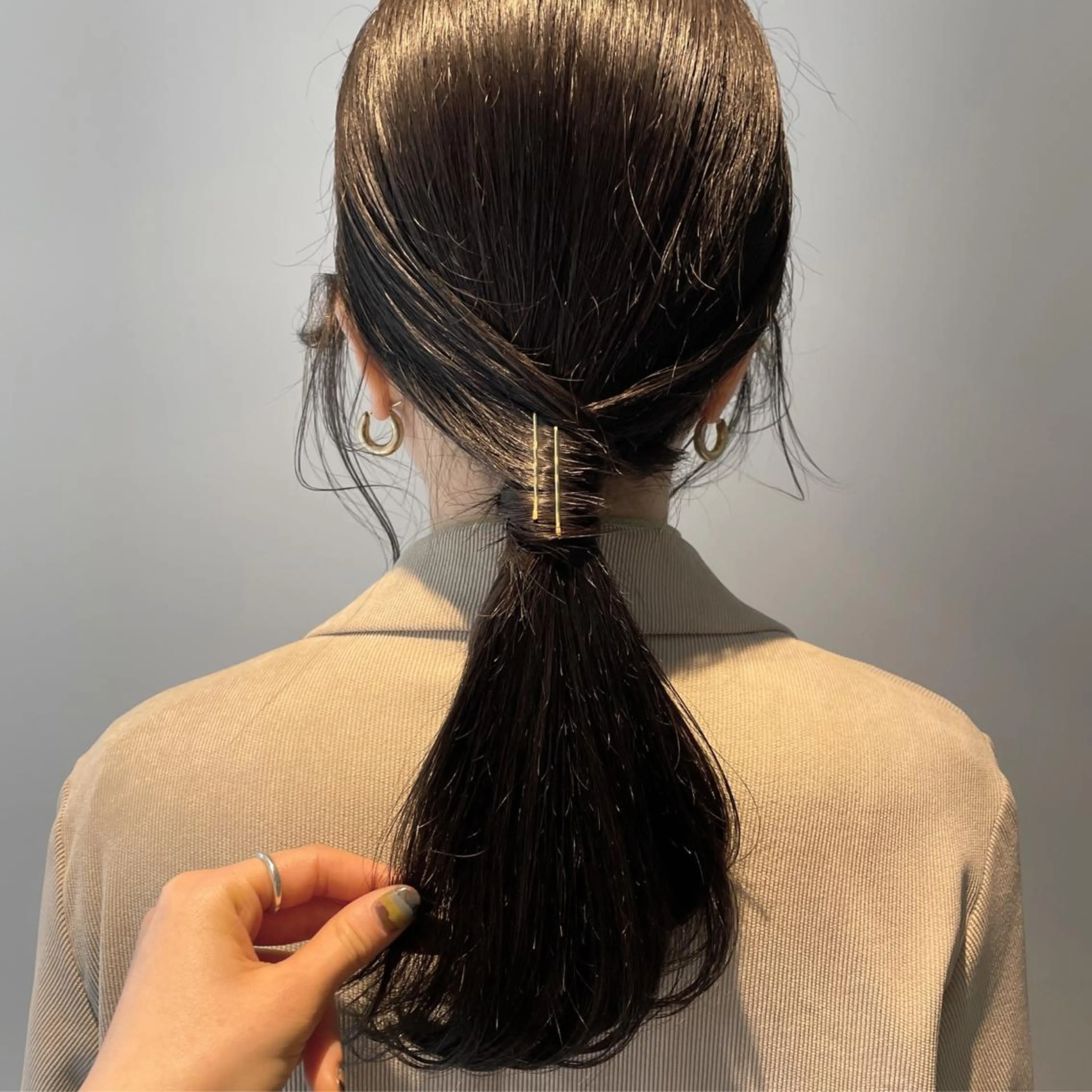 セミロング カラー パーマ ヘアアレンジ メンズ キッズ ネイル マツエク・マツパ アイブロウ カット ヘアカラー casane所属・暖色・前髪カット 🎗️佐藤ゆみこのヘアスタイル