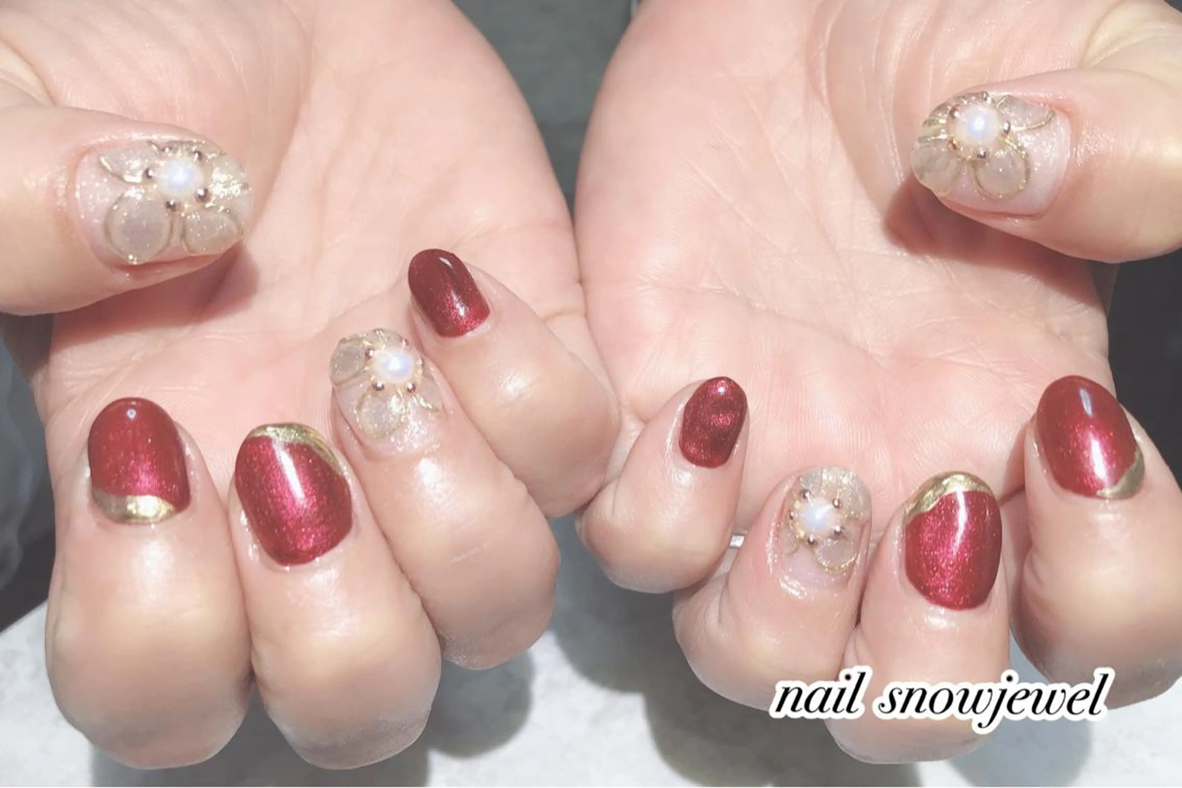 ネイル nail snowjewelのネイルデザイン