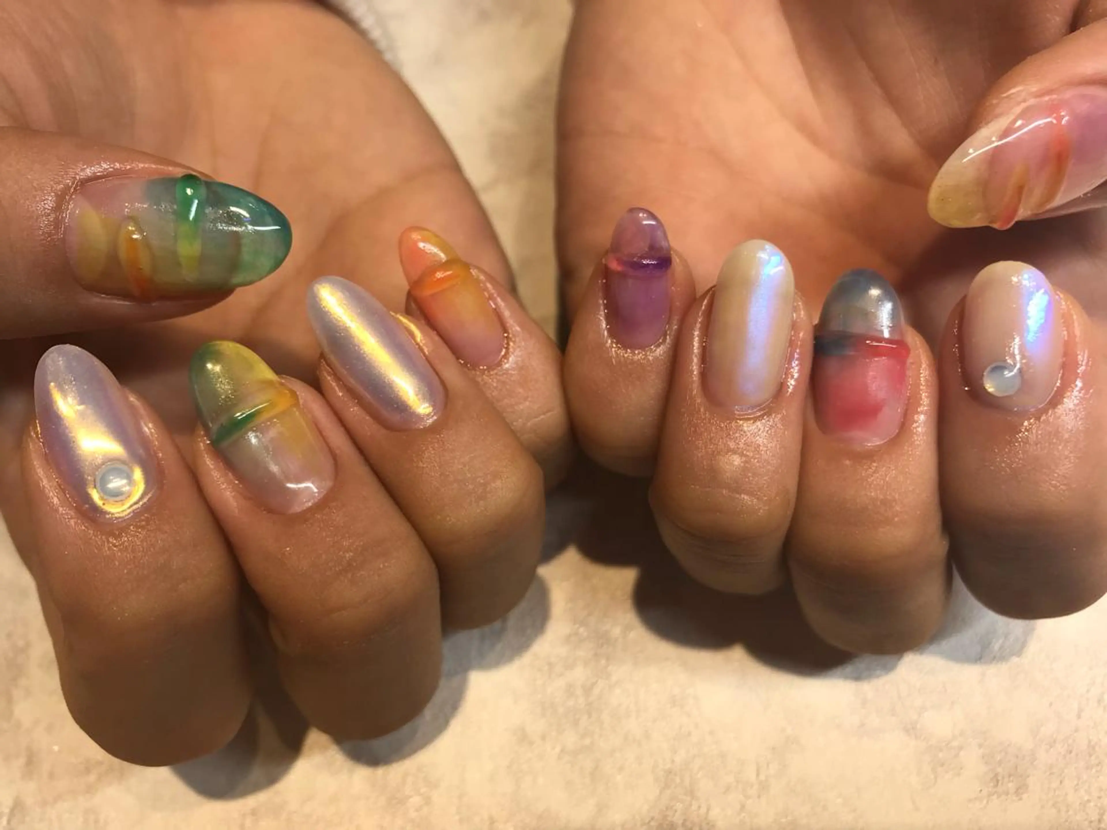ネイル emu nail所属・平井 彩香のネイルデザイン