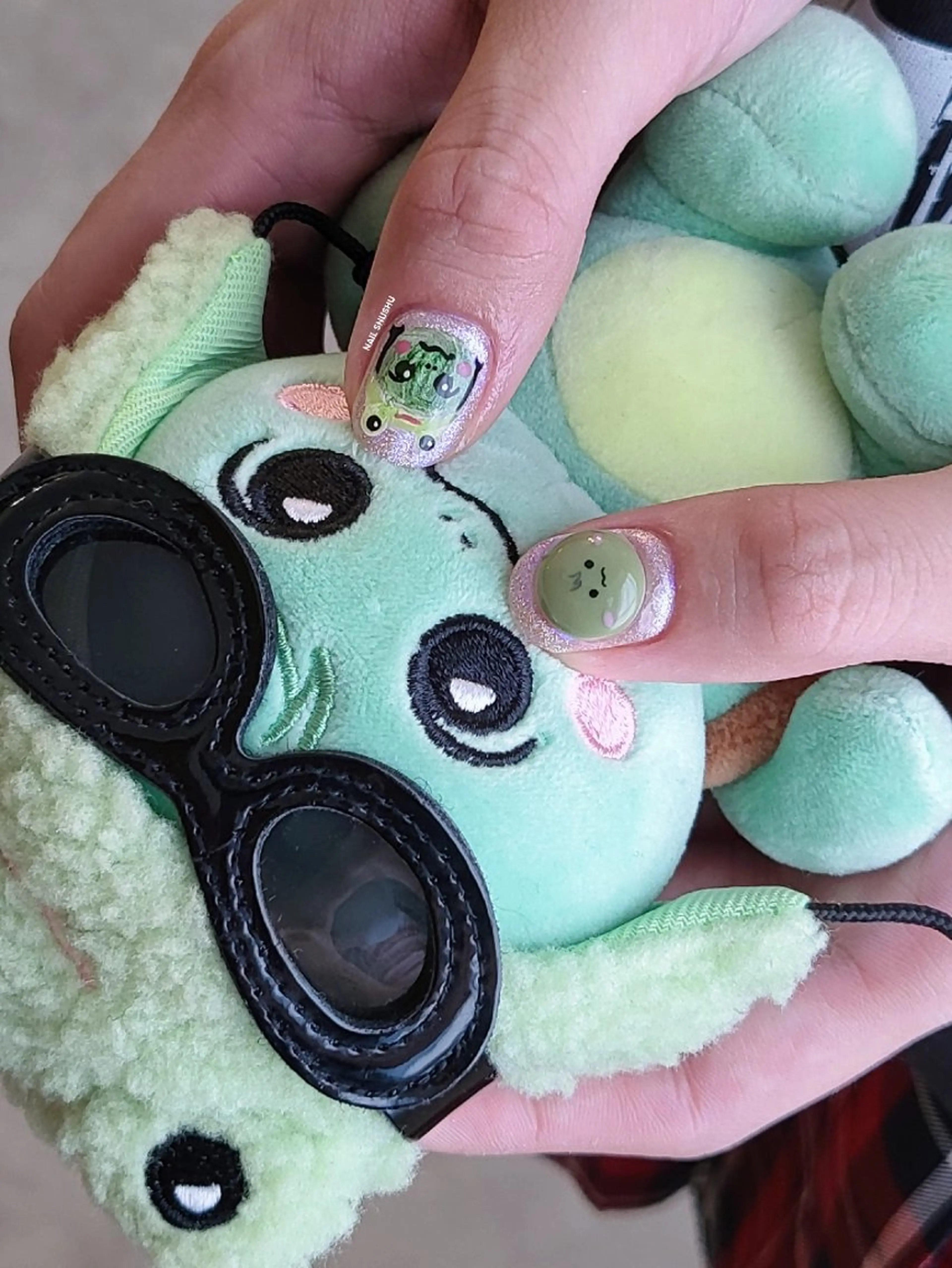 ネイル ハンドネイル 3dパーツ/流行り 👧shushu❤️のネイルデザイン