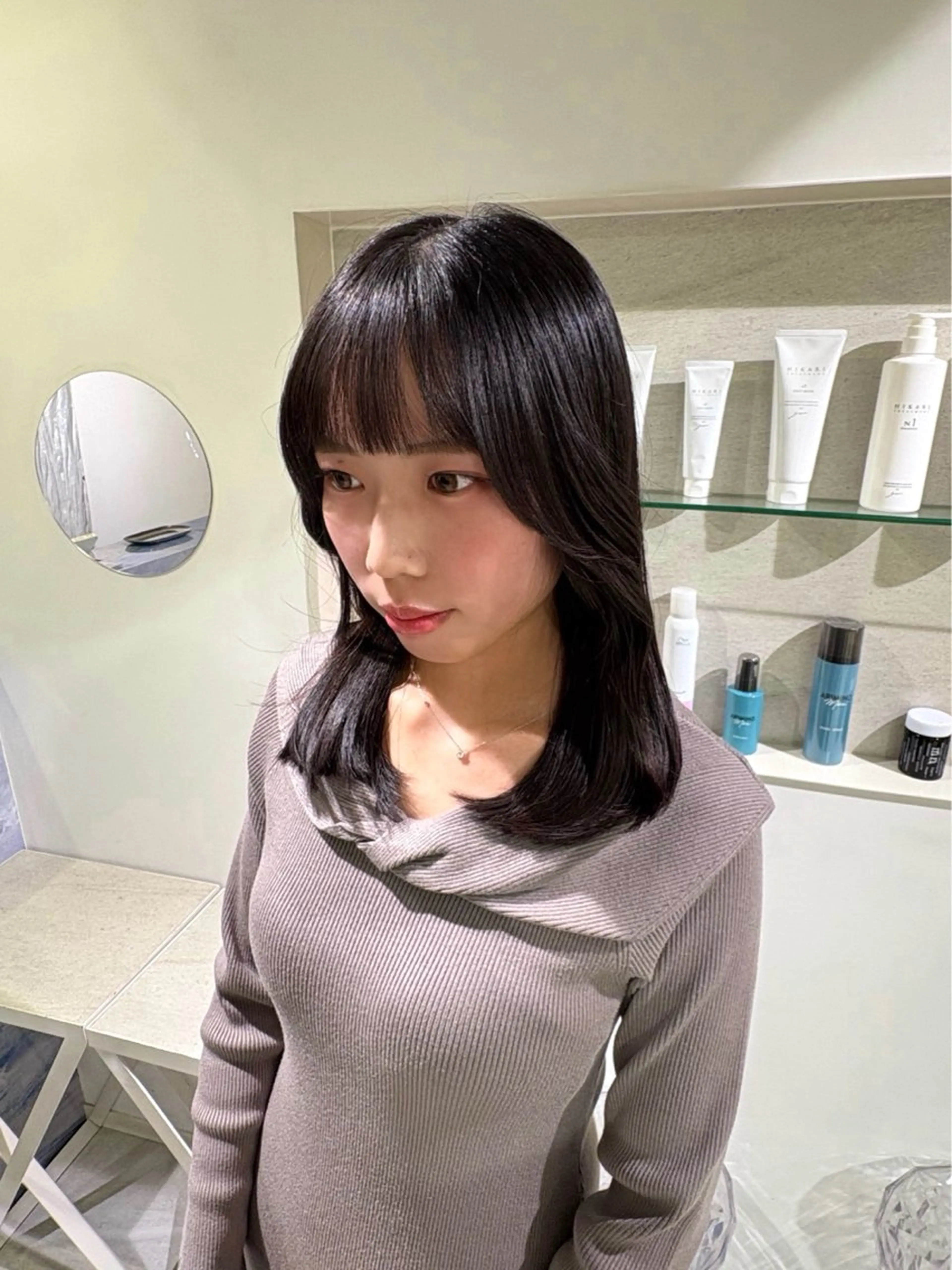 セミロング 【似合わせカット】 ／ おおの かい🫟のヘアスタイル