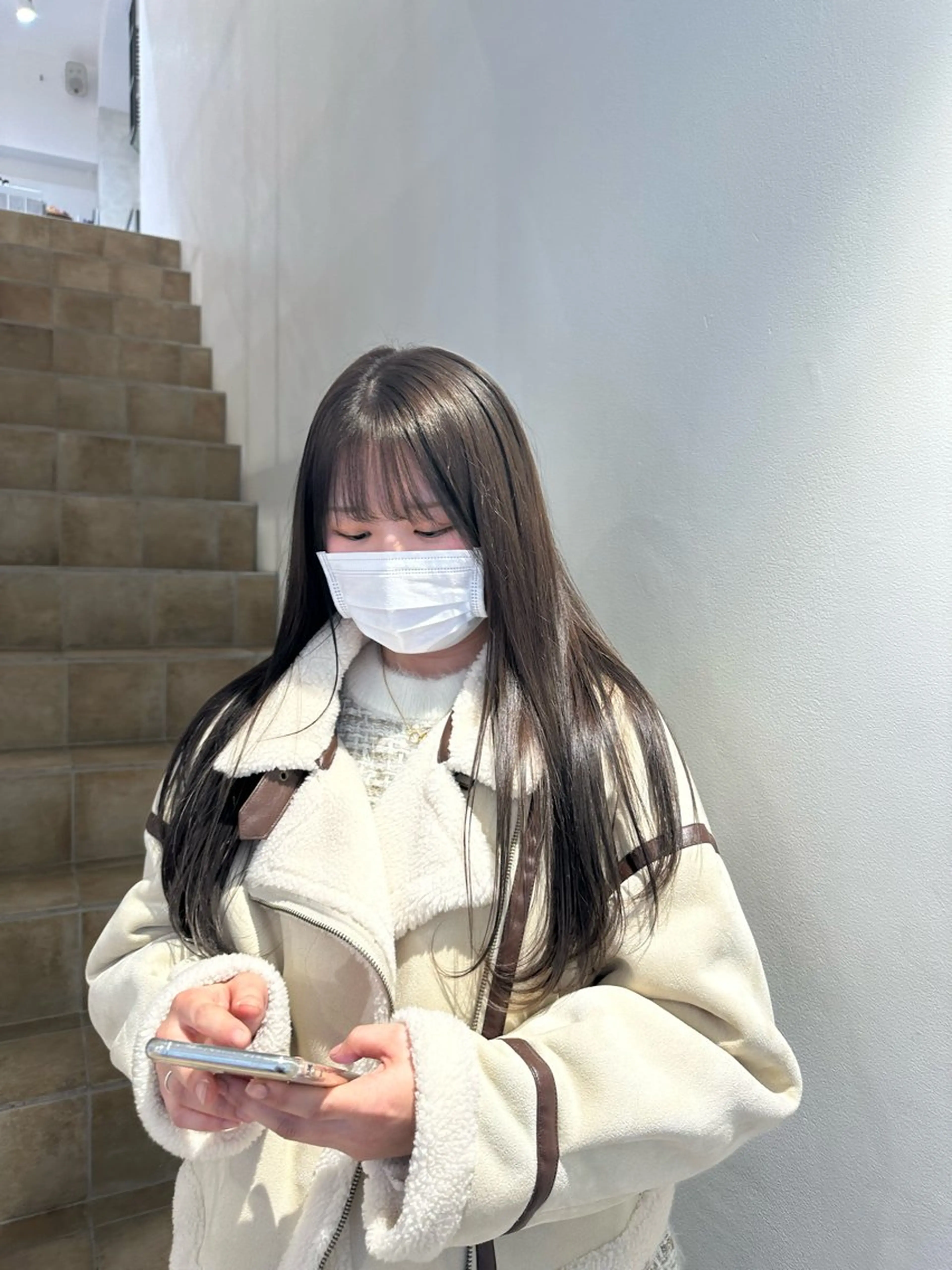 ロング カラー MOE 🌙新宿三丁目のヘアスタイル