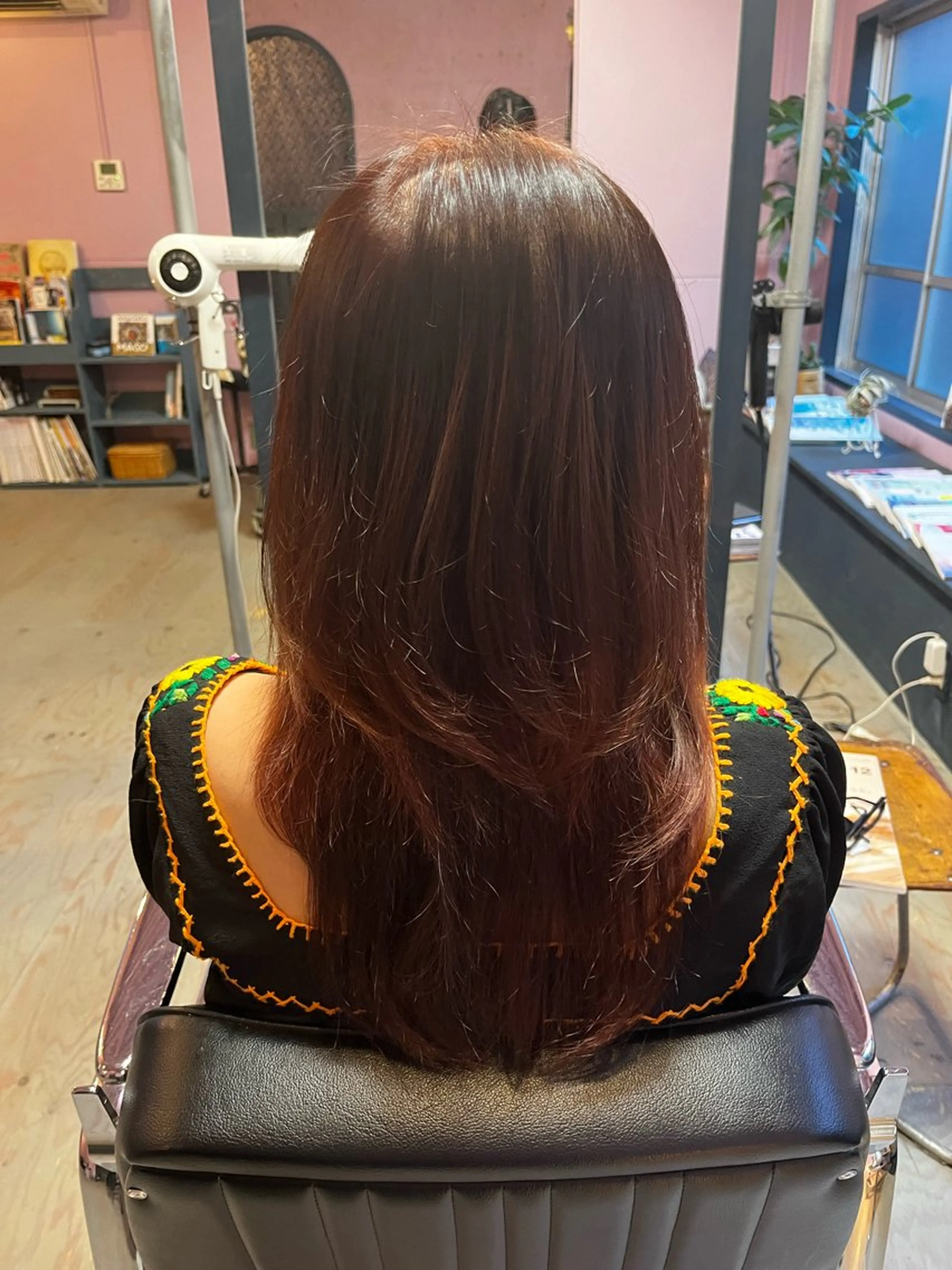 ミディアム カラー PEACE   HAIR所属・藤野 海翔のヘアスタイル