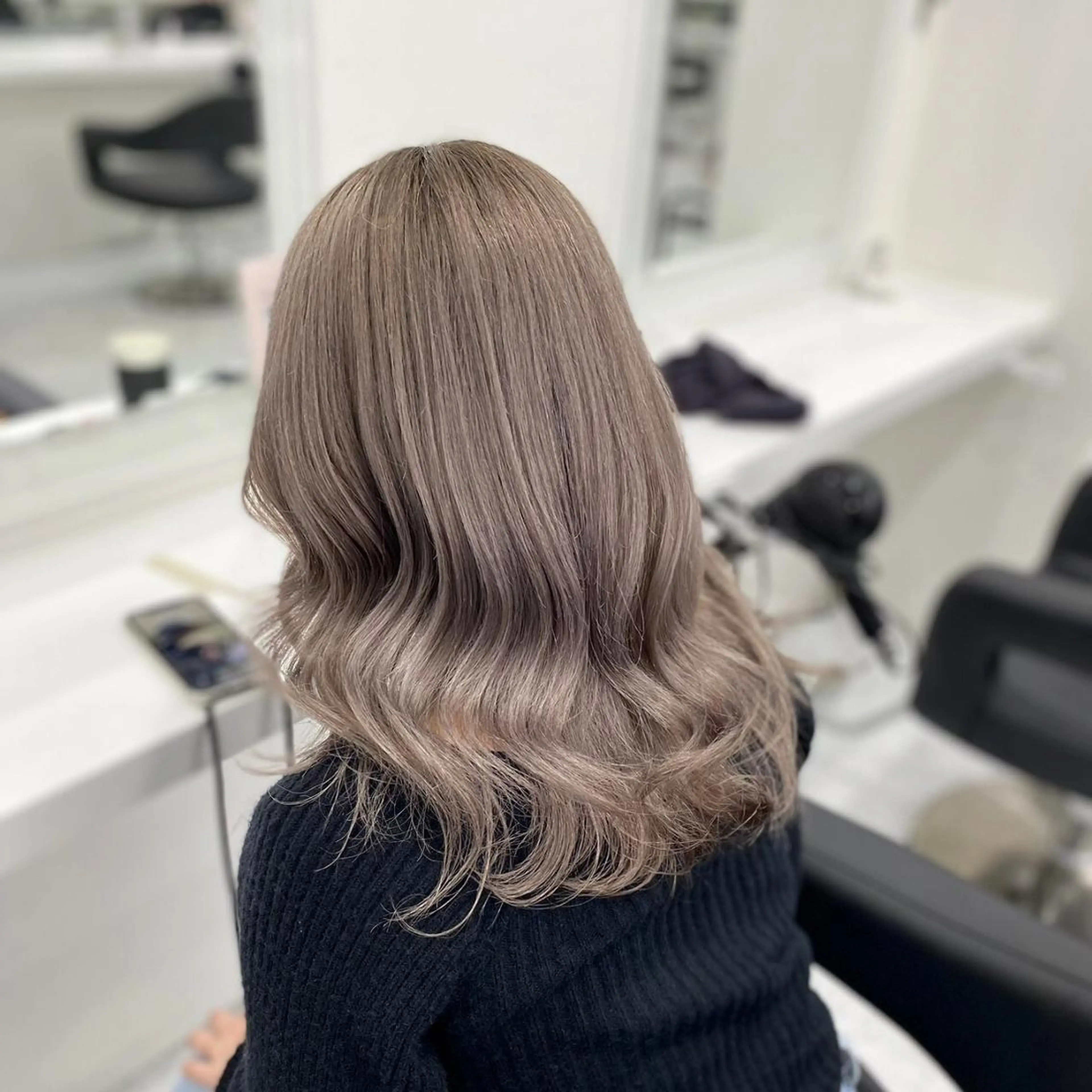 カラー ロング ♡ダブルカラー♡ 透明感カラー♡AIのヘアスタイル