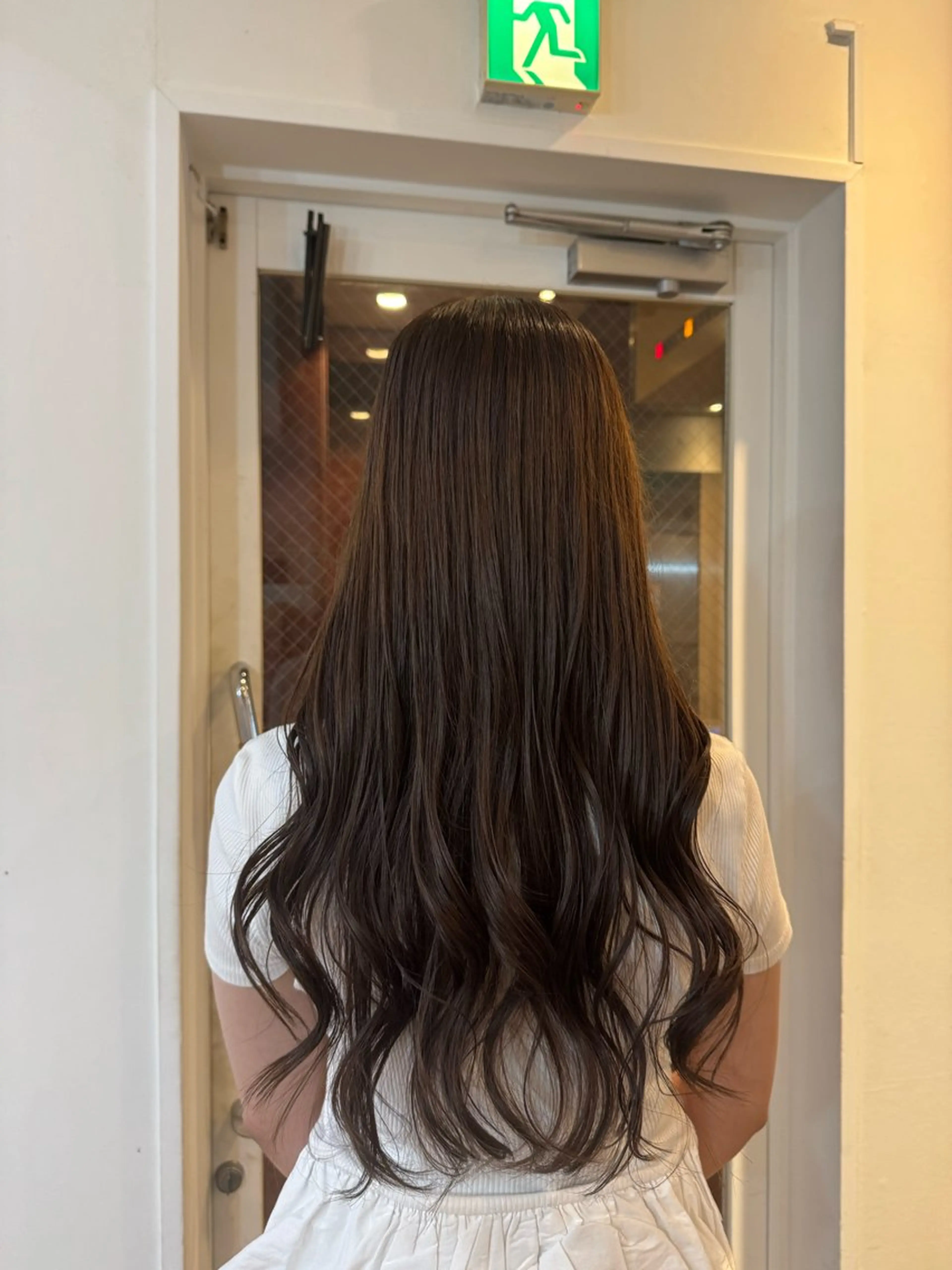 カラー ベージュカラー オリーブベージュ ヘアカラー La fith hair charme 渋谷店【ラフィス ヘアー シャルム】所属・🤎艶カラー/縮毛/ クルミ🤎のヘアスタイル