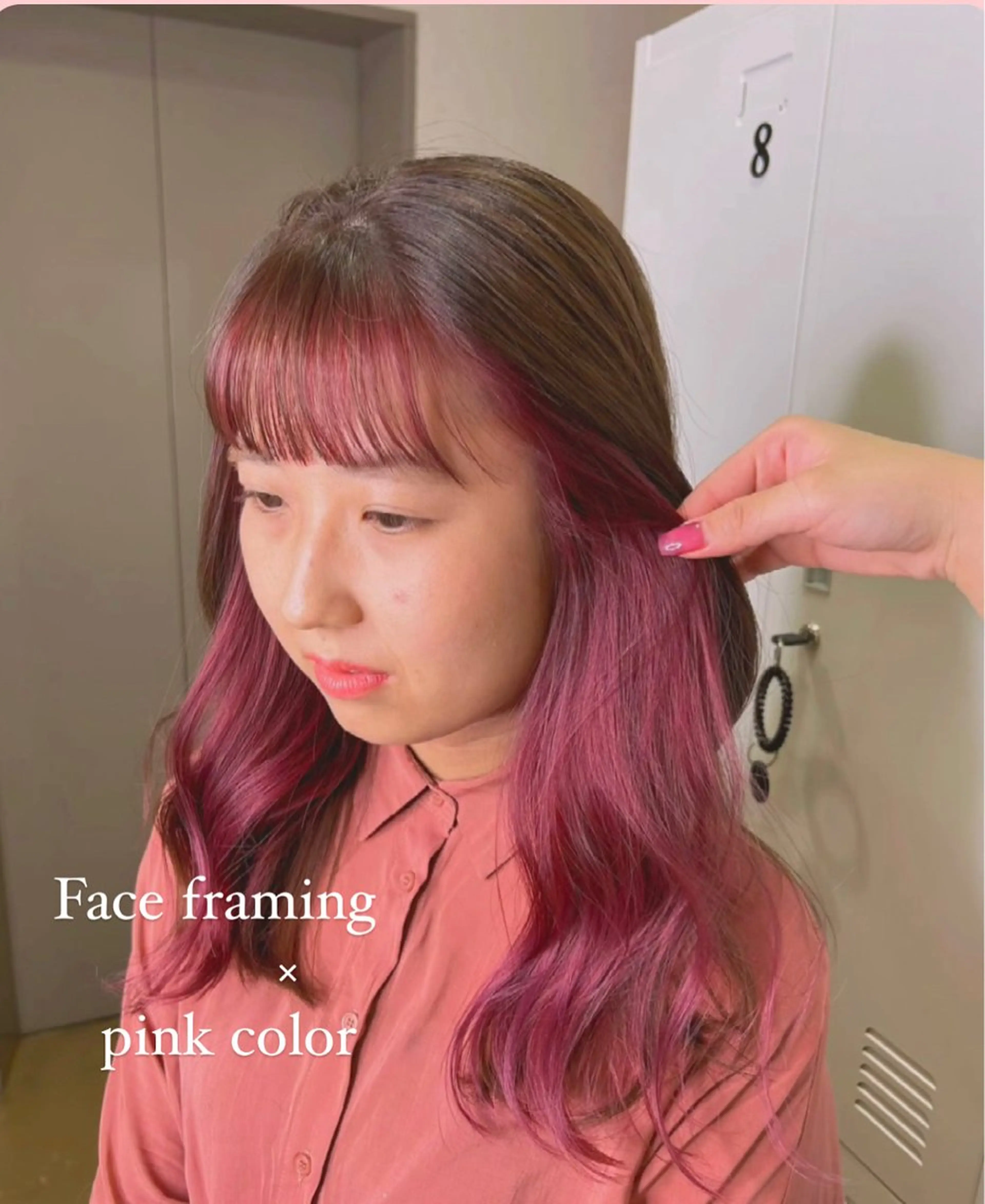 ミディアム ヘアカラー NANAMI/透け感 /グレージュのヘアスタイル
