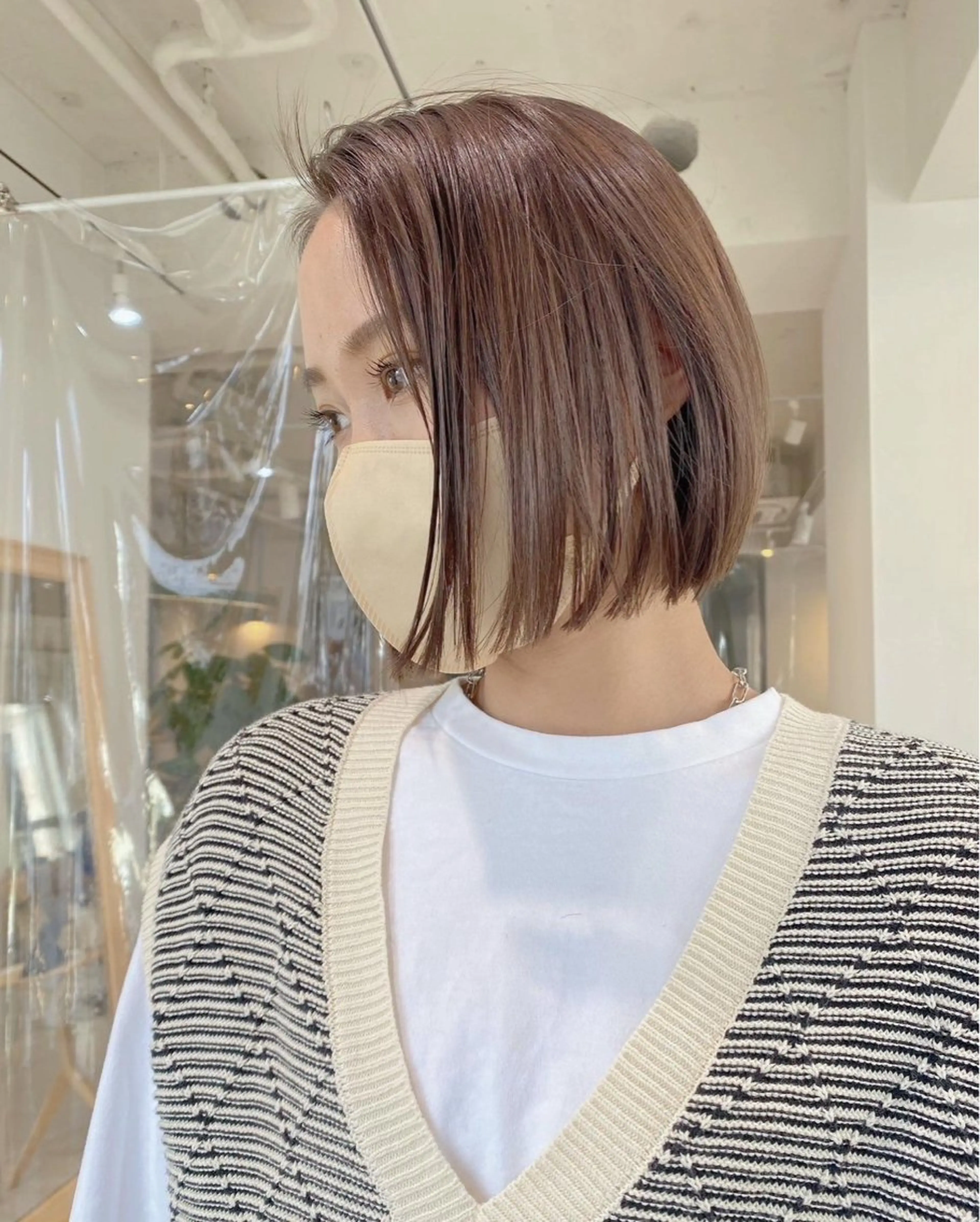 ショート 前下がりボブ ボブ 韓国ヘア/レイヤー Yan✂︎のヘアスタイル