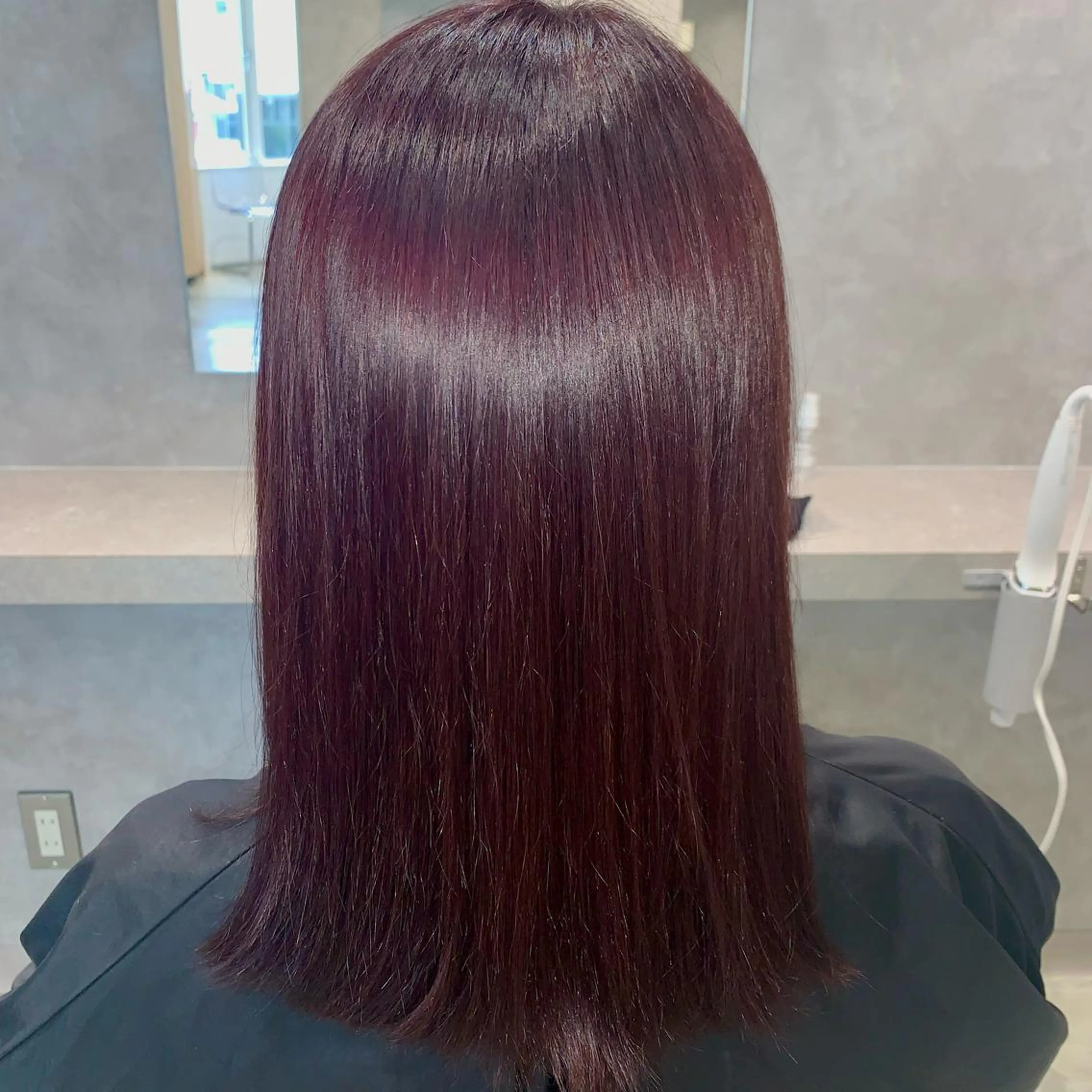 ミディアム 新宿♥ハッシュカット 中韓ヘア♥Unaのヘアスタイル