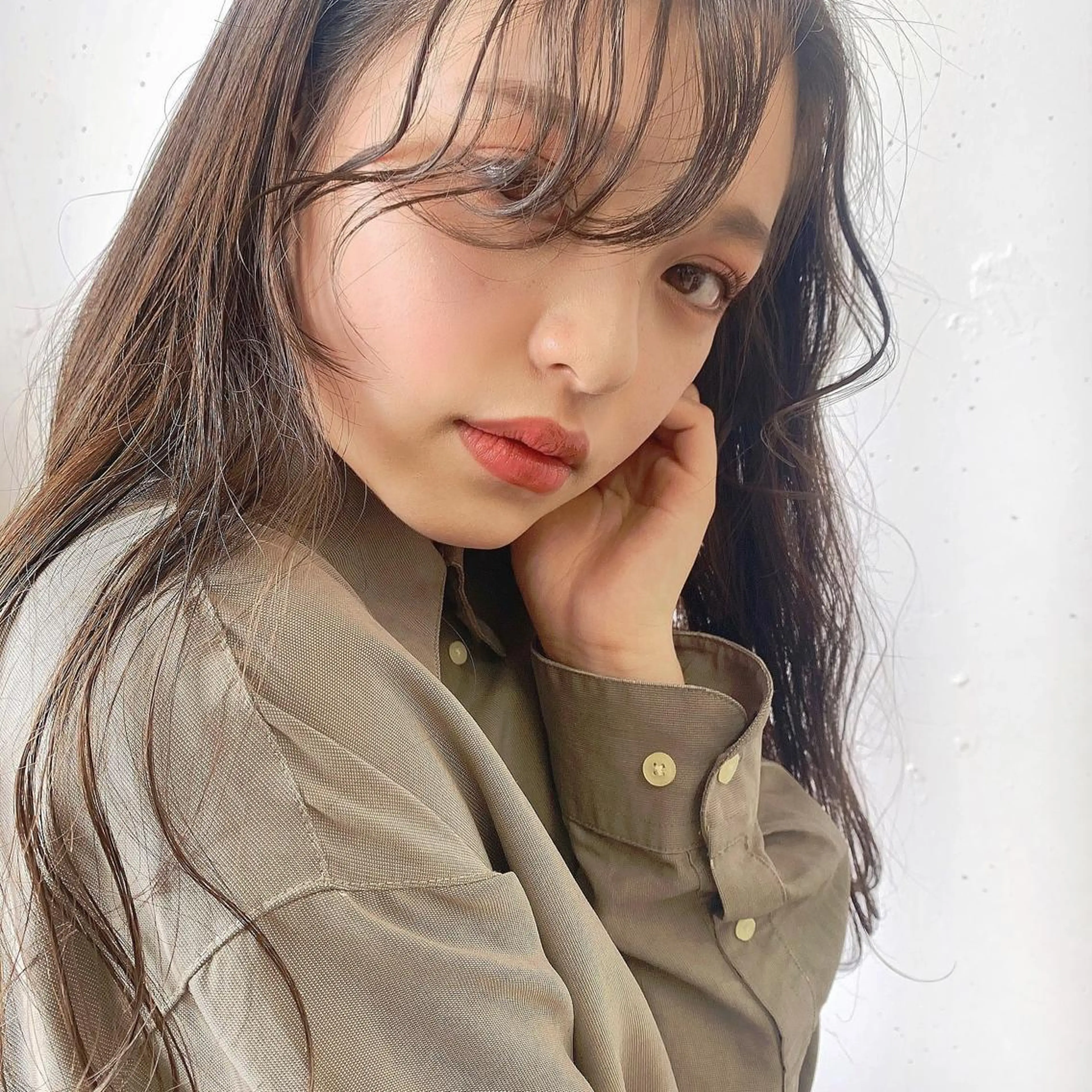 ロング カラー raika .のヘアスタイル