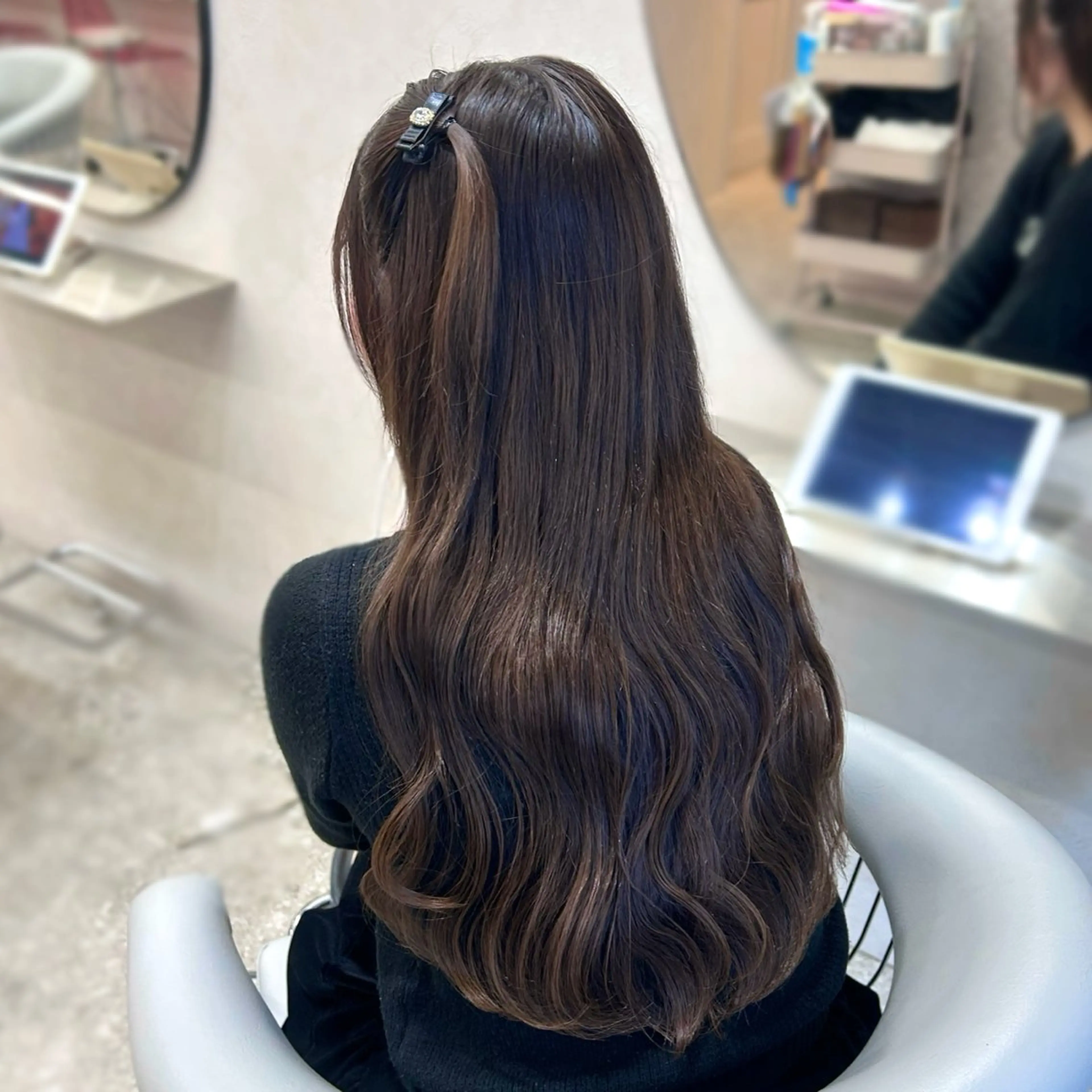 ロング ヘアセット 💘Rei💘新宿/ アレンジ/艶カラーのヘアスタイル