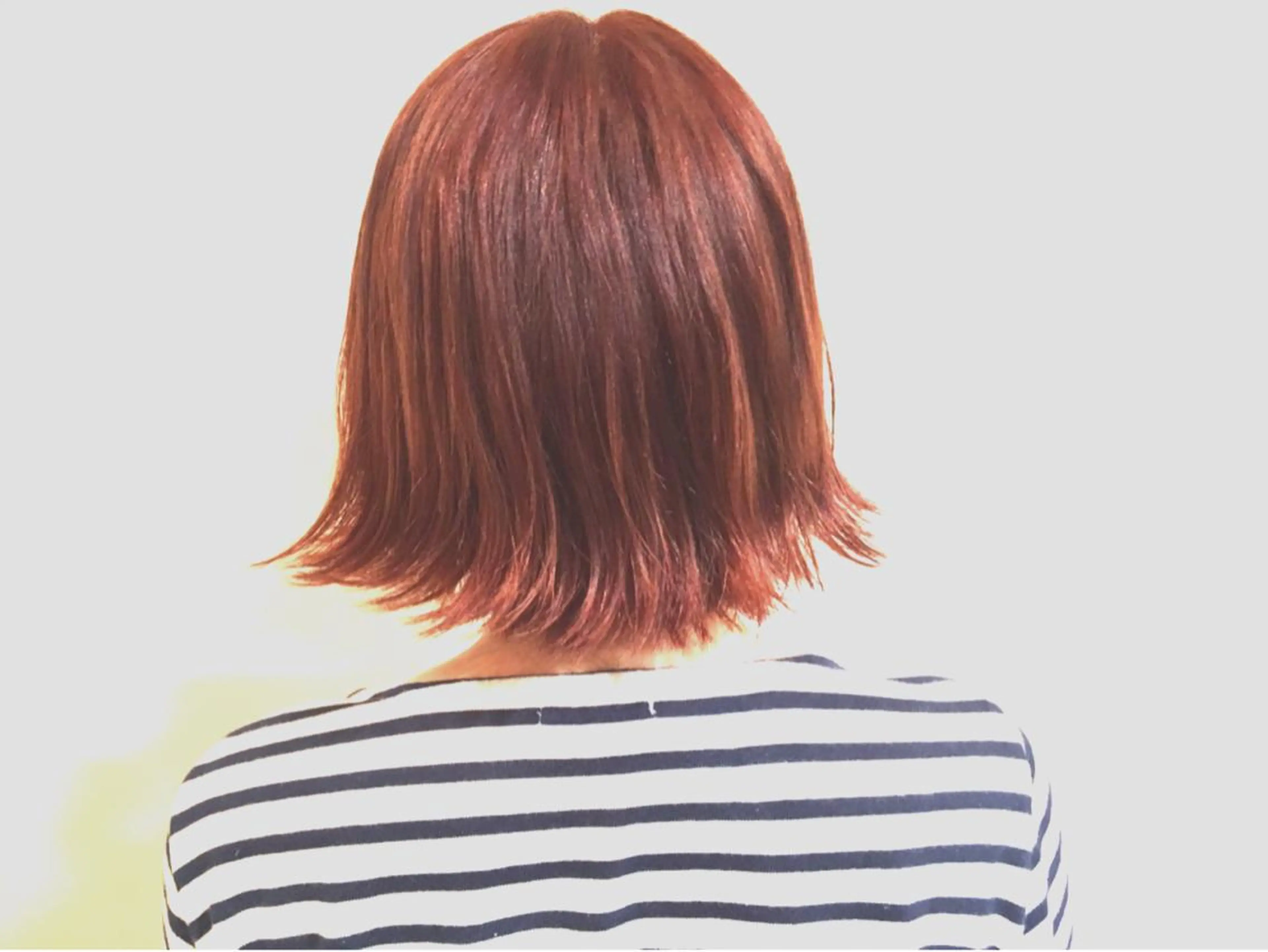 ショート カラー ベージュカラー ダブルカラー オレンジ オレンジベージュ カット ヘッドスパ 西本 夏美のヘアスタイル