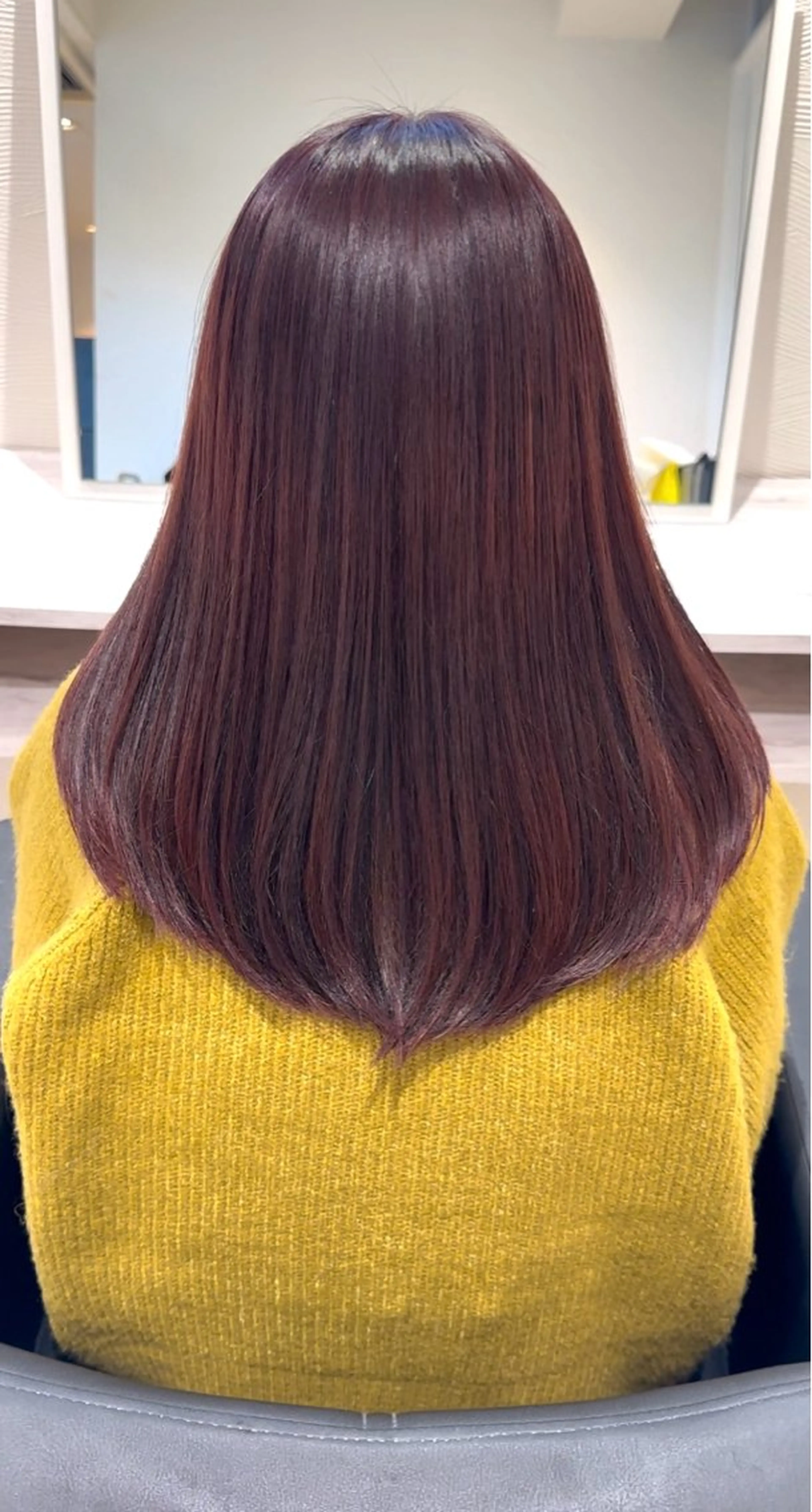 ロング カラー むっち〜 縮毛矯正／髪質改善のヘアスタイル