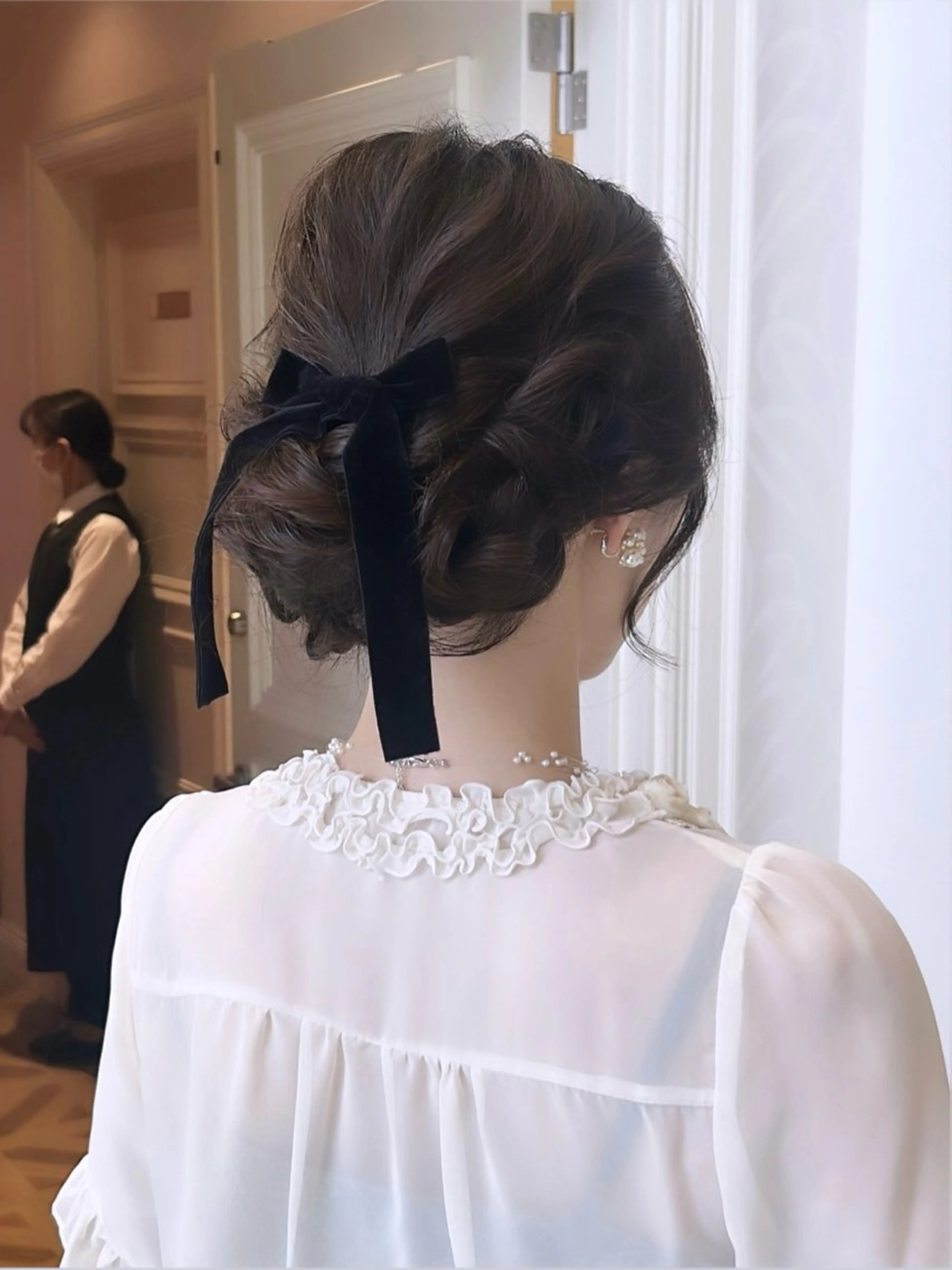 【 大切な日に🪄 】 360°かわいい🤍ヘアセットの写真