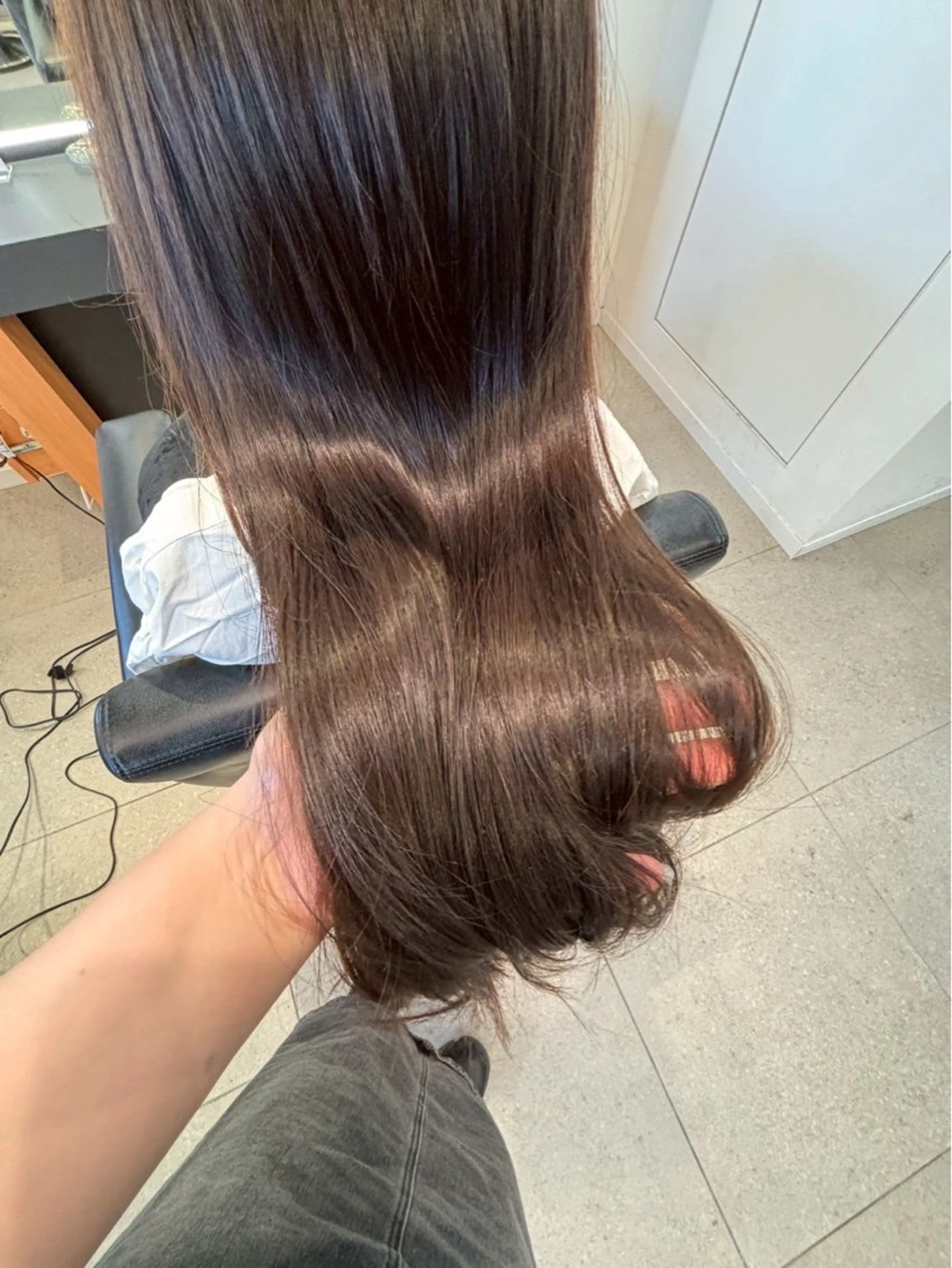 ロング 川瀬 陽南子のヘアスタイル