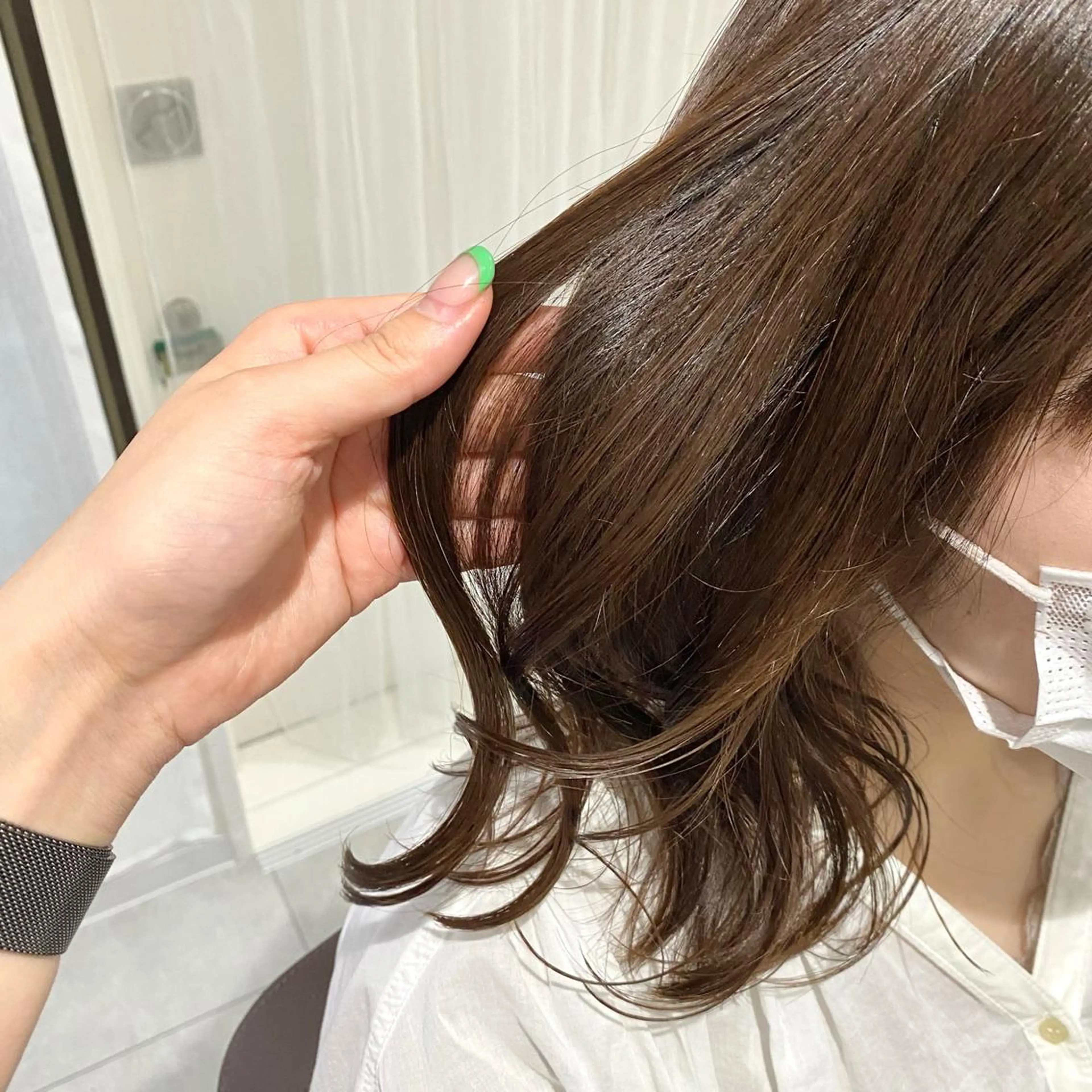 ミディアム juprey所属・jupreÿ 𝒔𝒂𝒚𝒂🍓のヘアスタイル