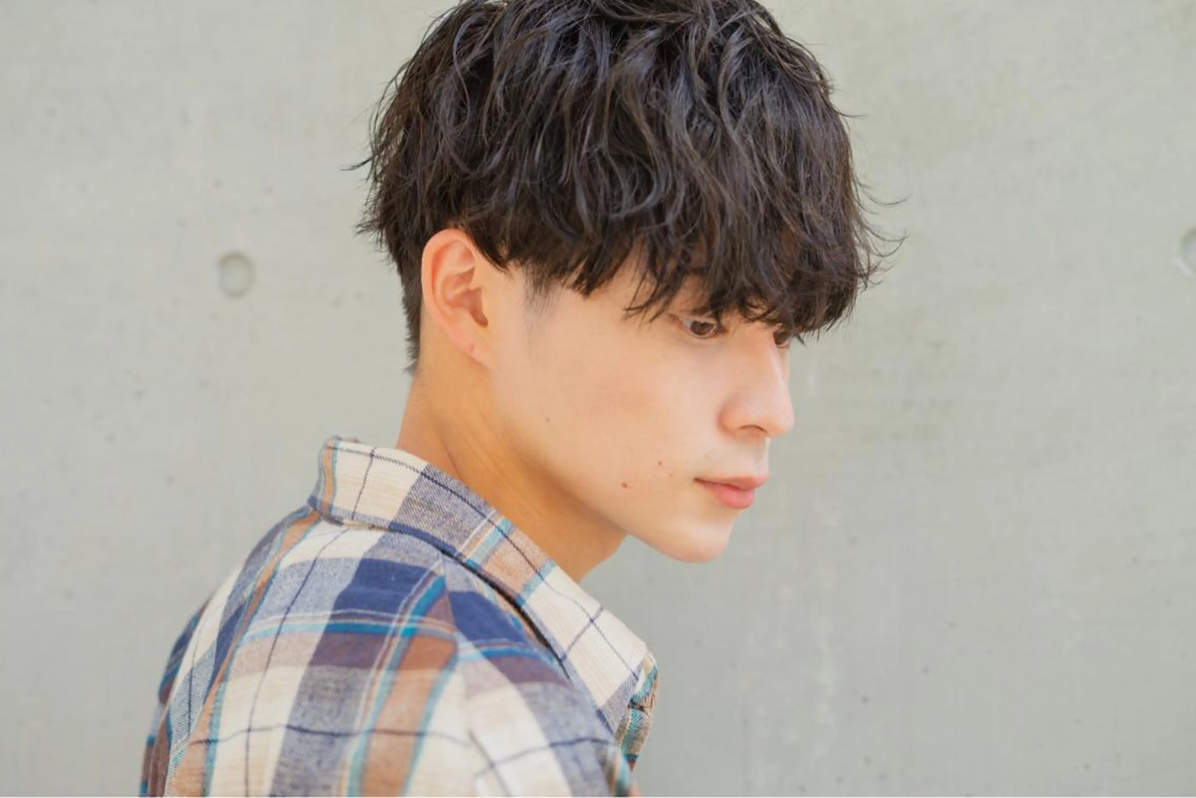 パーマ メンズ カット パーマ ✨ダメージを感じない 美髪ヘア✨　野口春貴のヘアスタイル