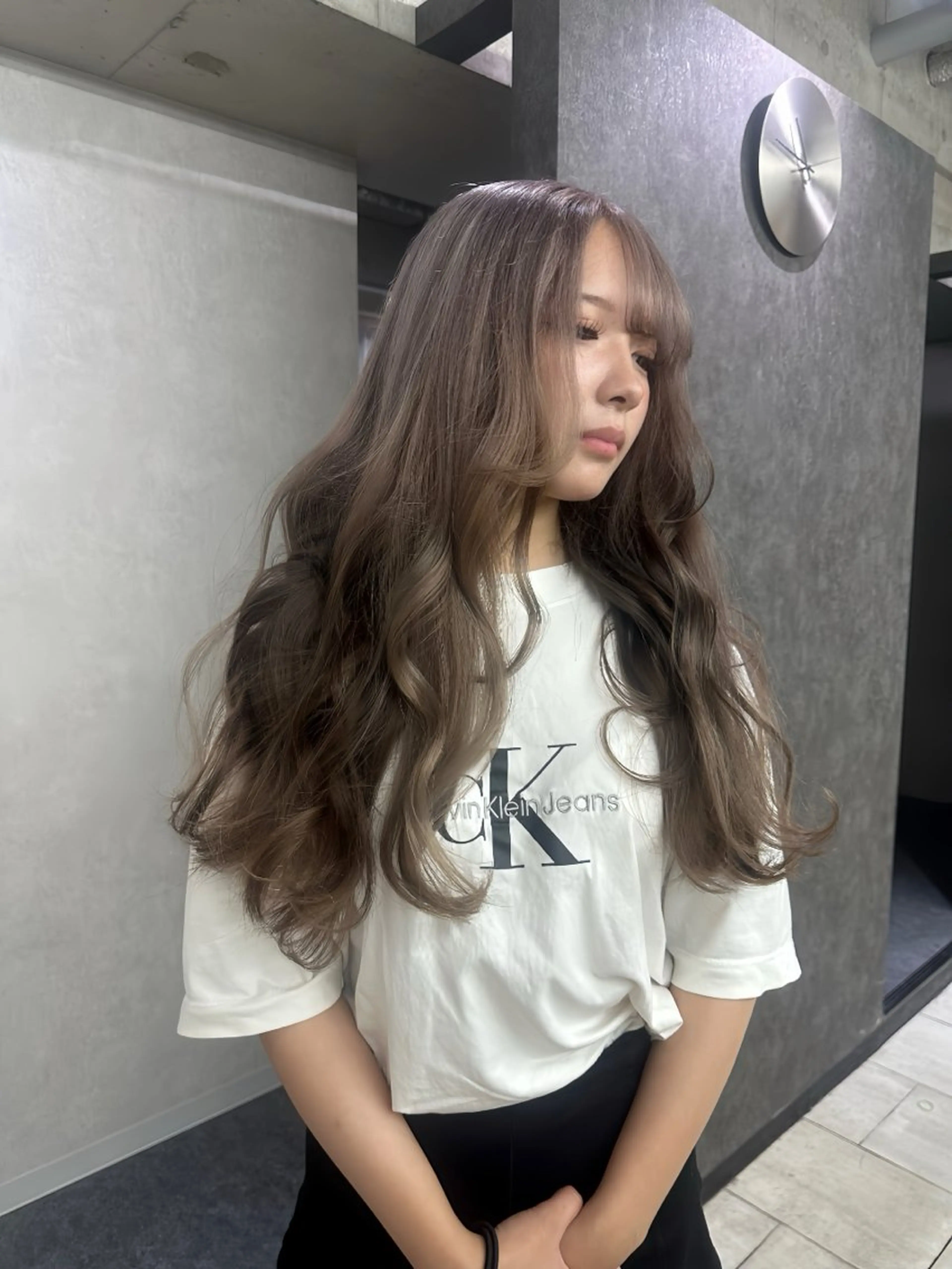 [💞2回目～4回目] 似合わせカット+透明感カラーの写真
