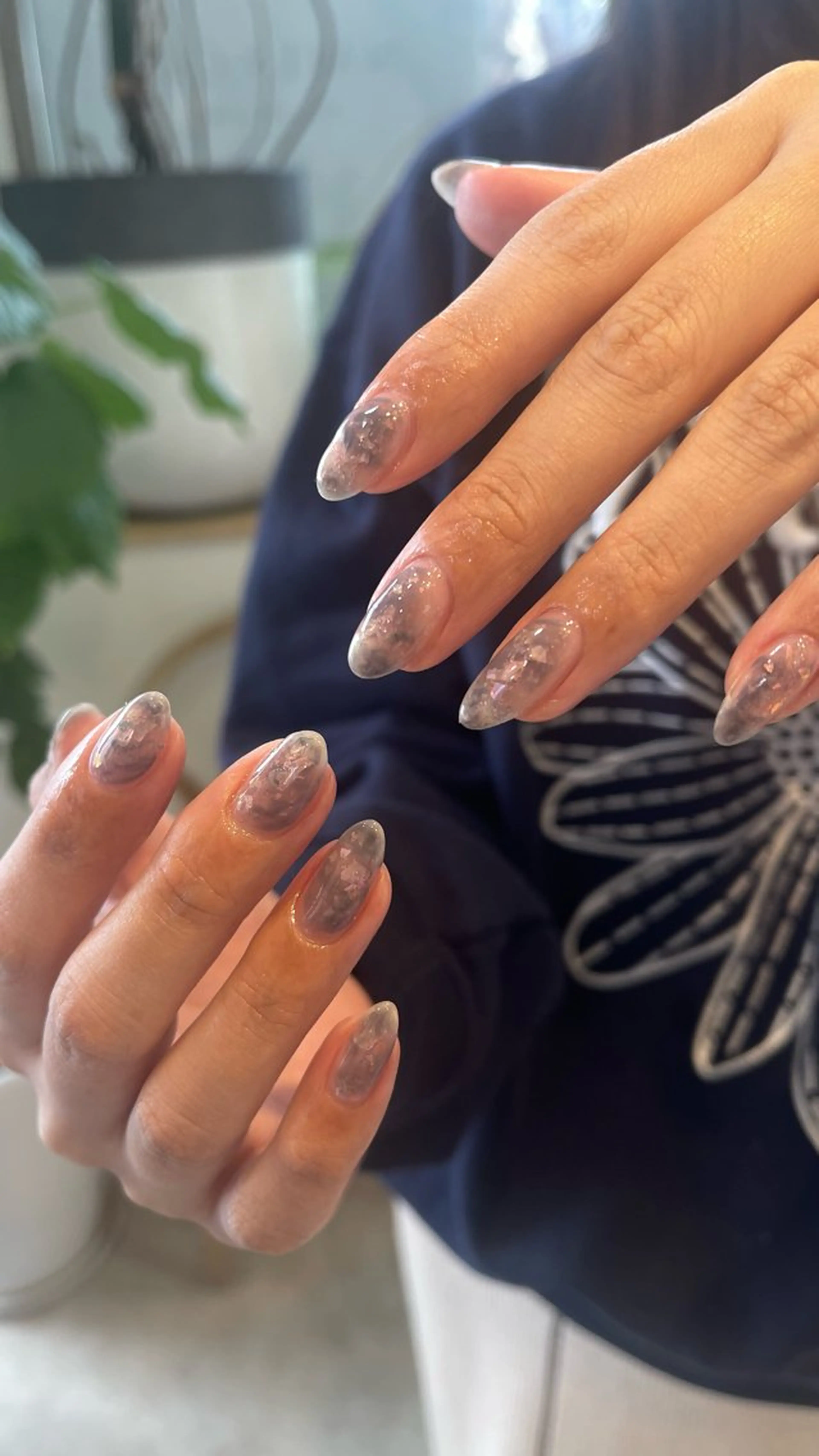 ネイル ロングネイル nailscue hinonのネイルデザイン