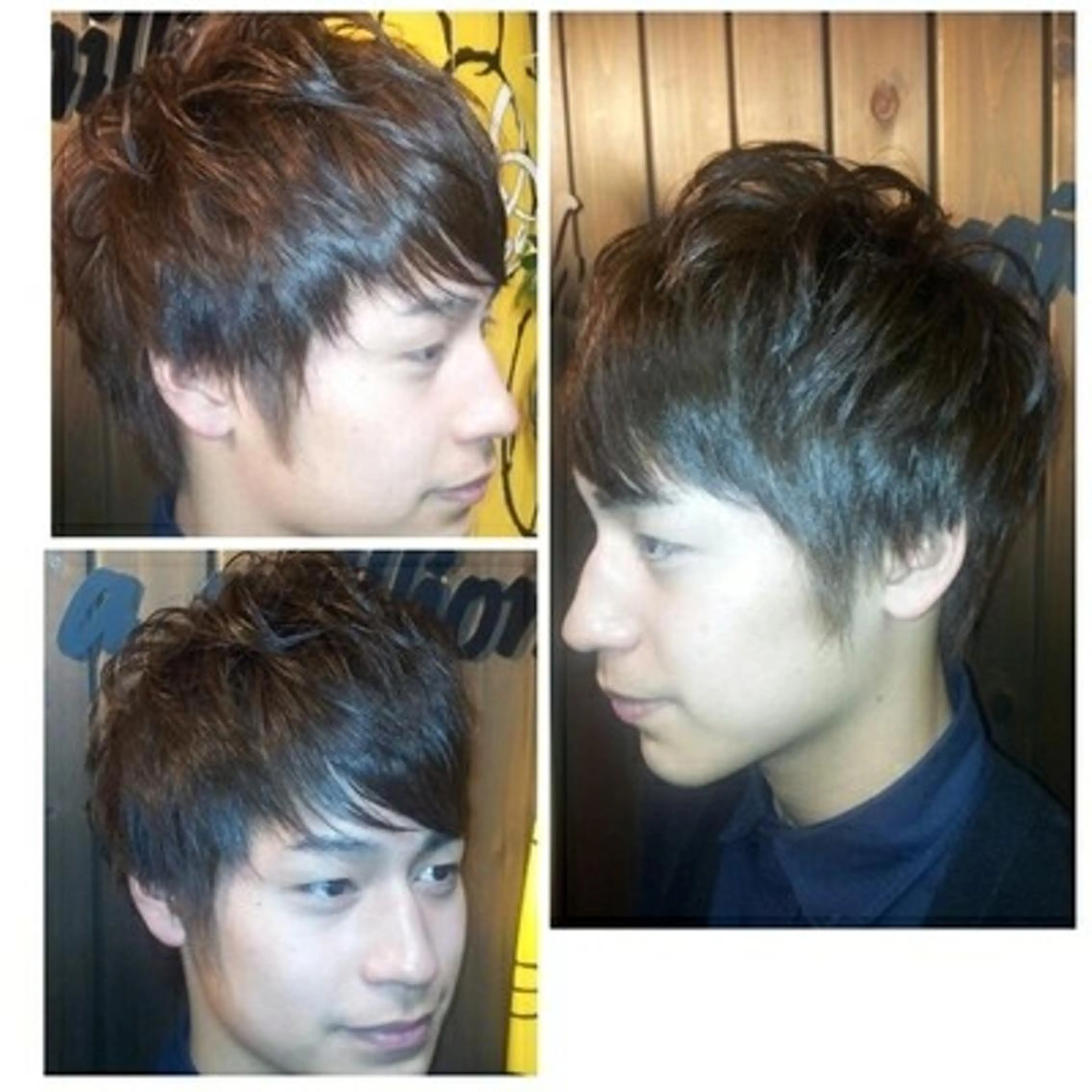 メンズ サンフラット所属・岡林 選のヘアスタイル