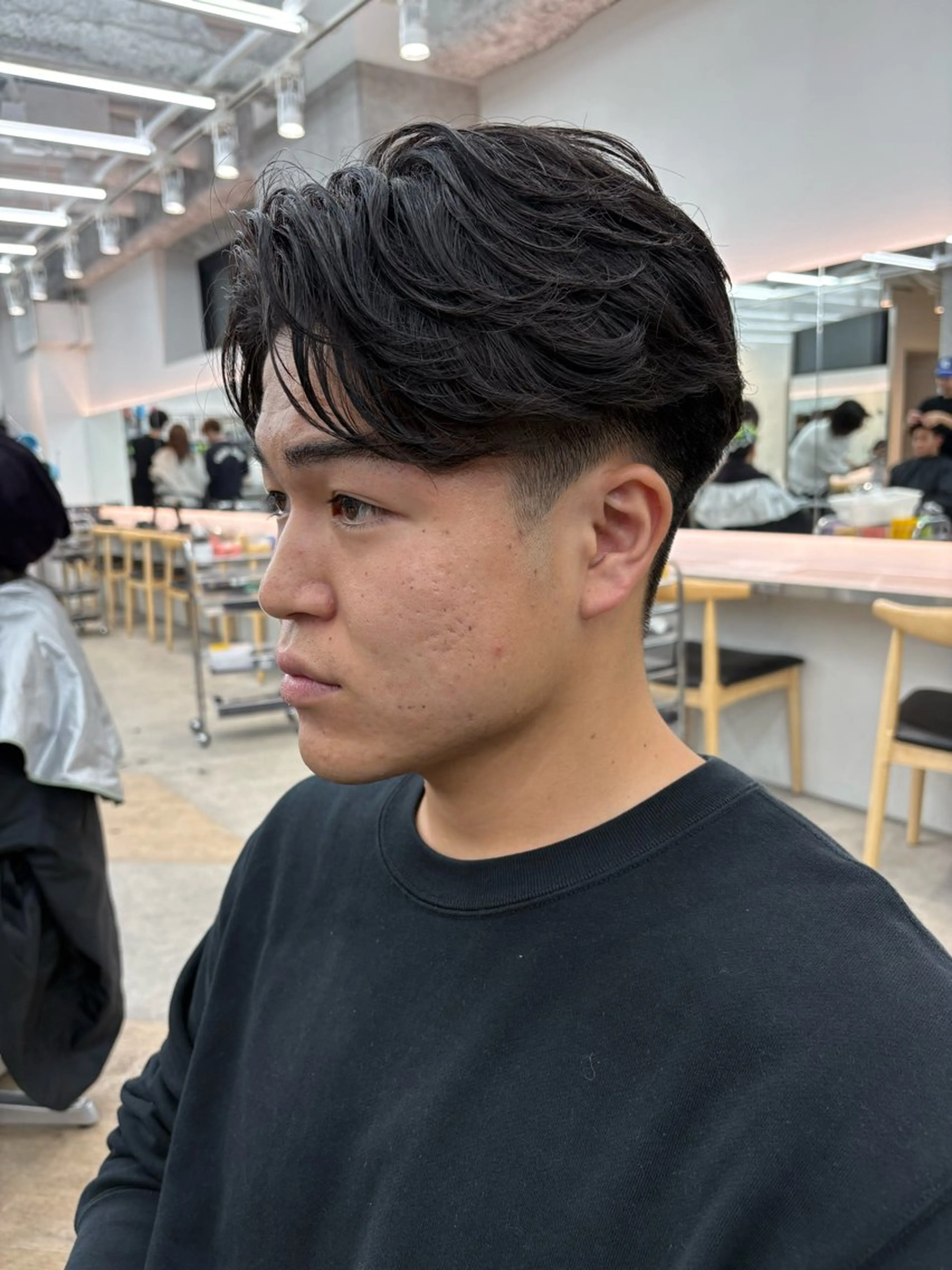 パーマ メンズ パーマ 🌀toa/波巻き✨ /メンズパーマ／栄のヘアスタイル