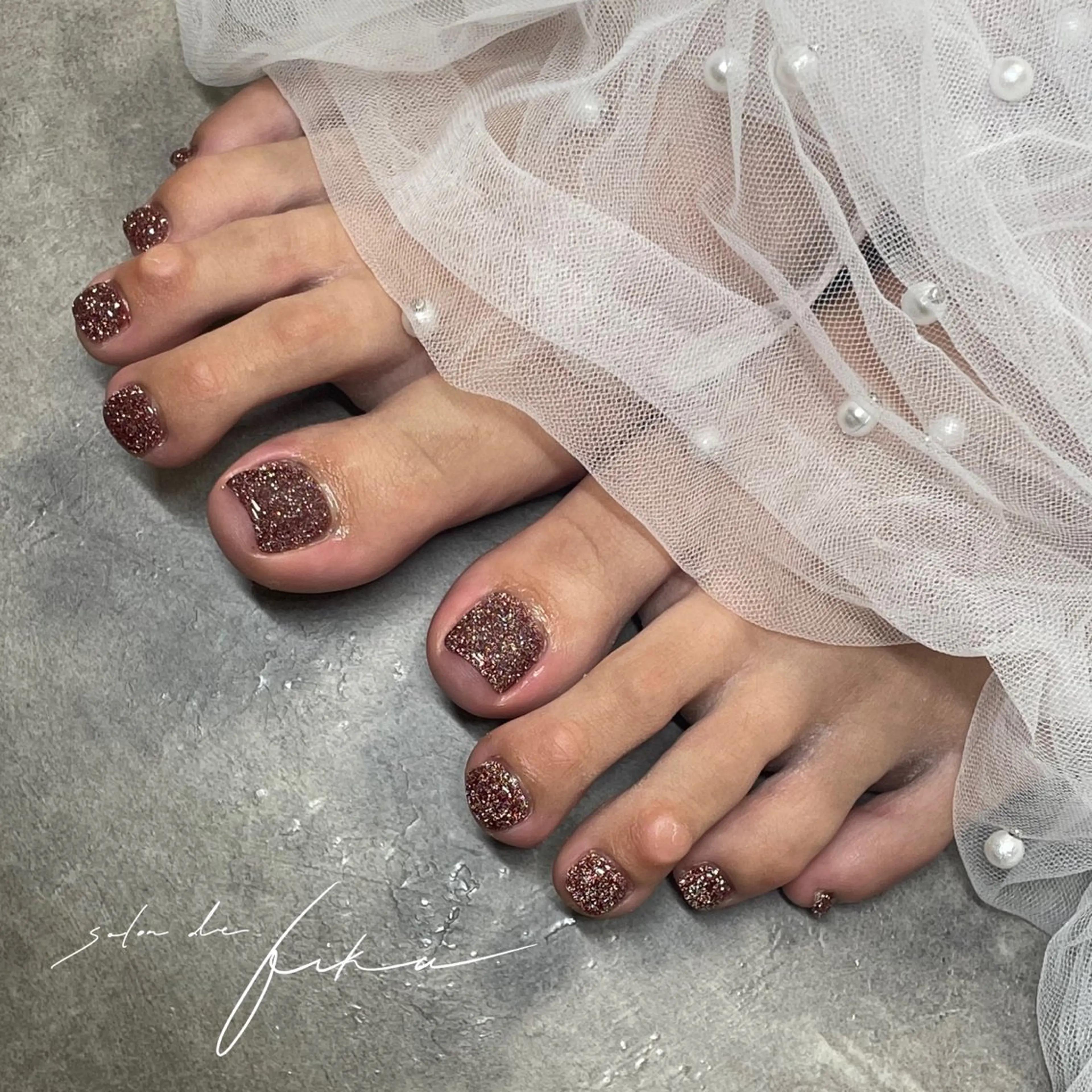 ネイル フットネイル Saki 【パラジェル取扱店】のネイルデザイン