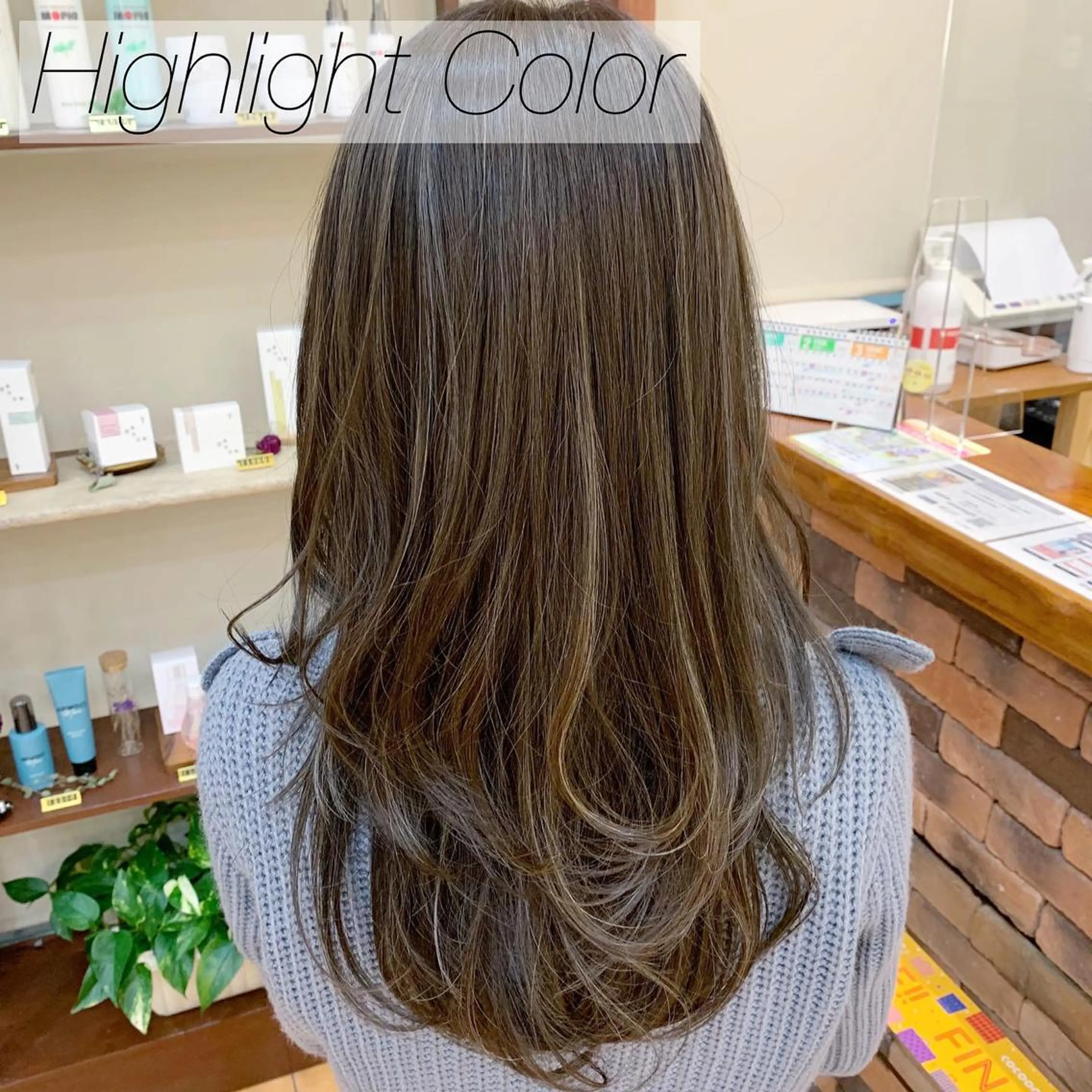 ロング カラー ハイライトカラー ハイライト 安齋 大樹 /くびれショートのヘアスタイル