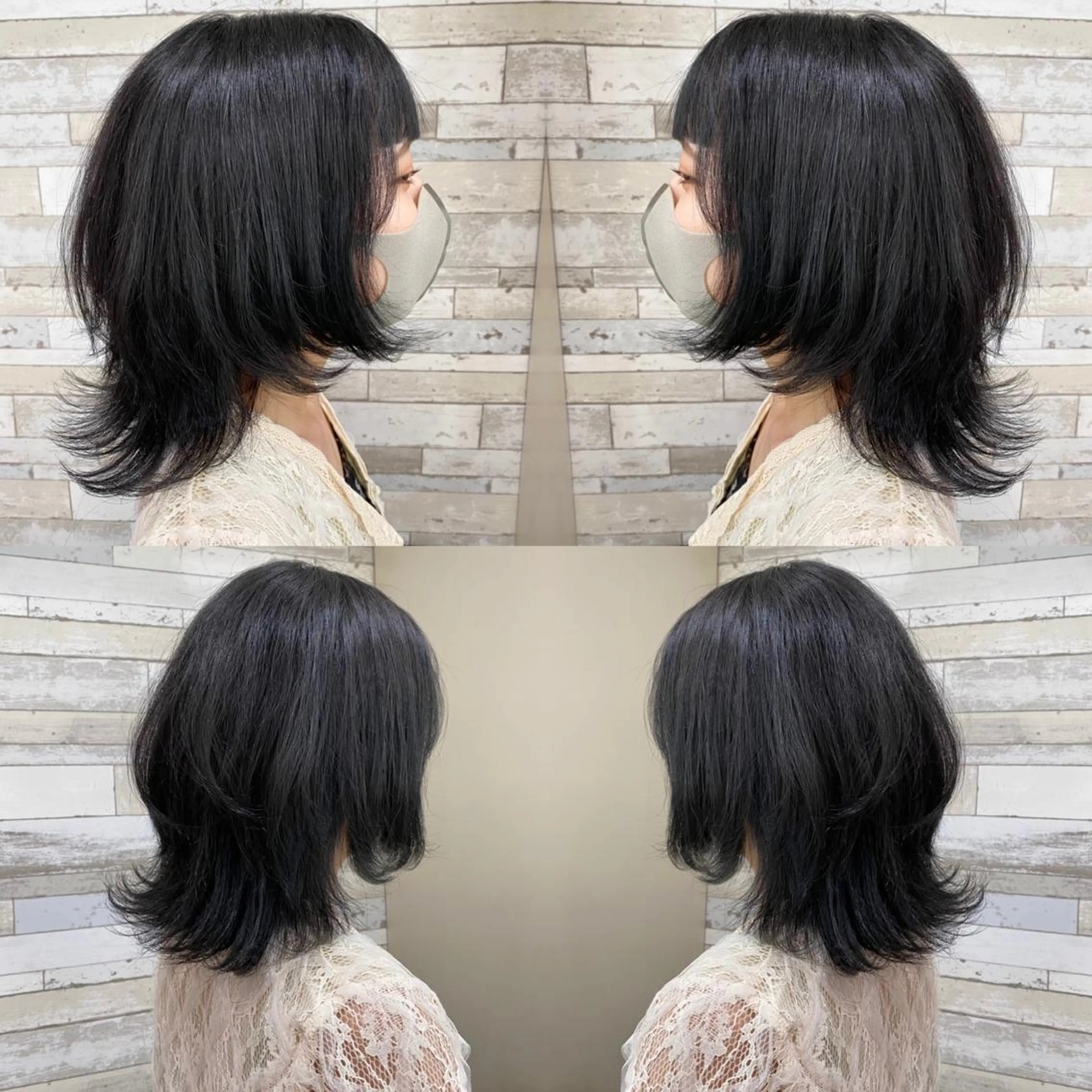 ショート カラー "PEPPU "所属・派手髪、ハイトーン ショートヘアShinのヘアスタイル