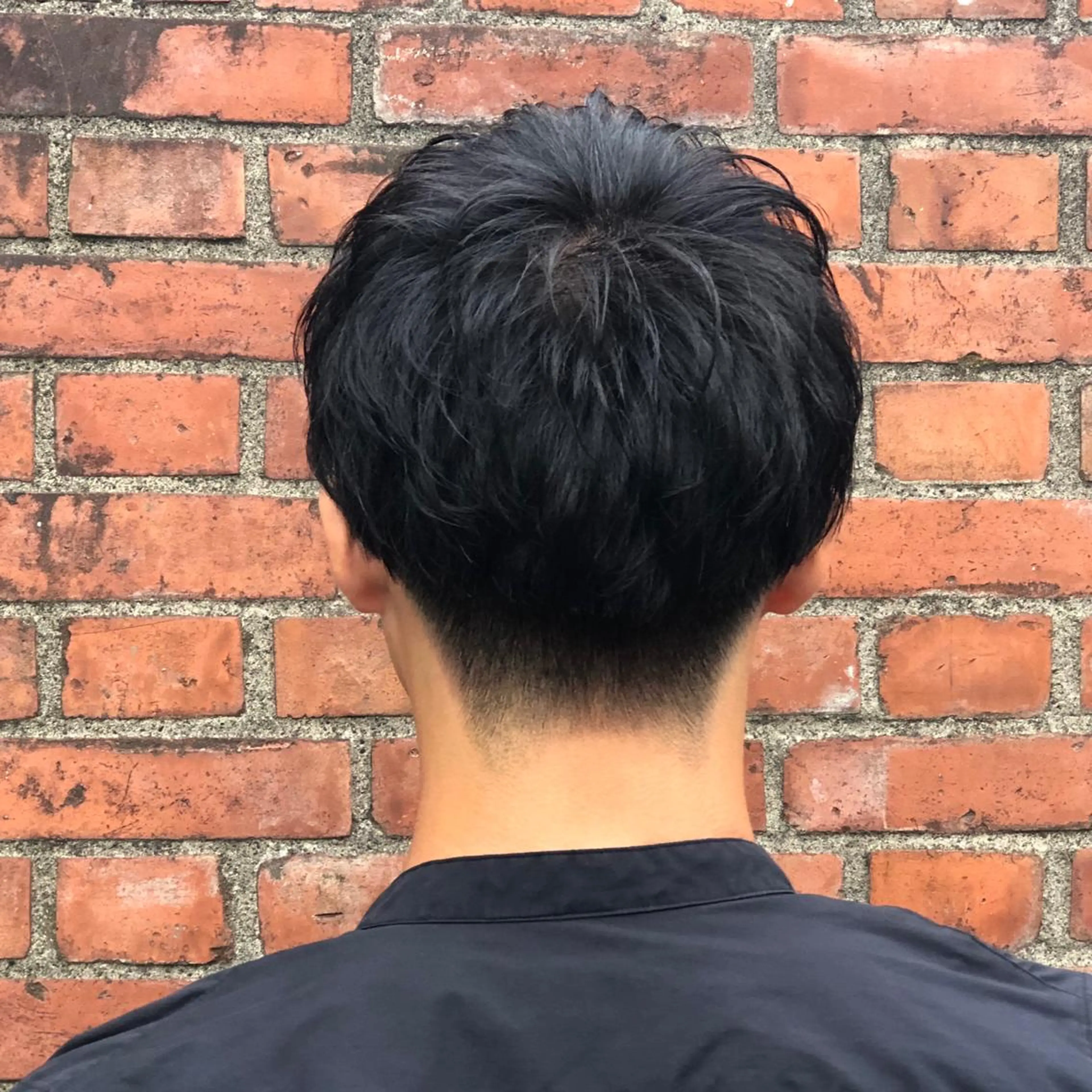 ミディアム カット Clay所属・及川 祐輔のヘアスタイル
