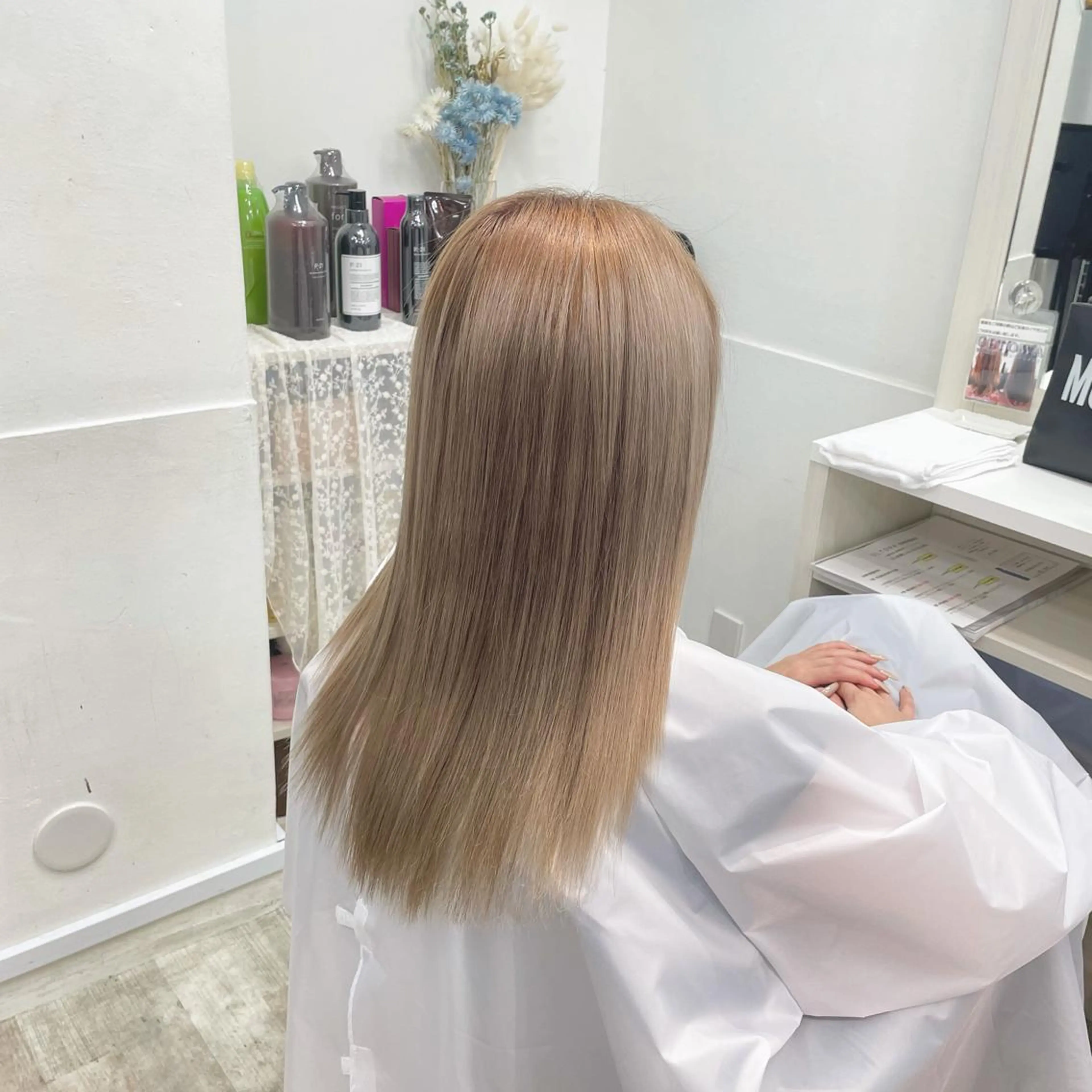 セミロング カラー ヘアカラー リピート指名no.1 /ruiのヘアスタイル