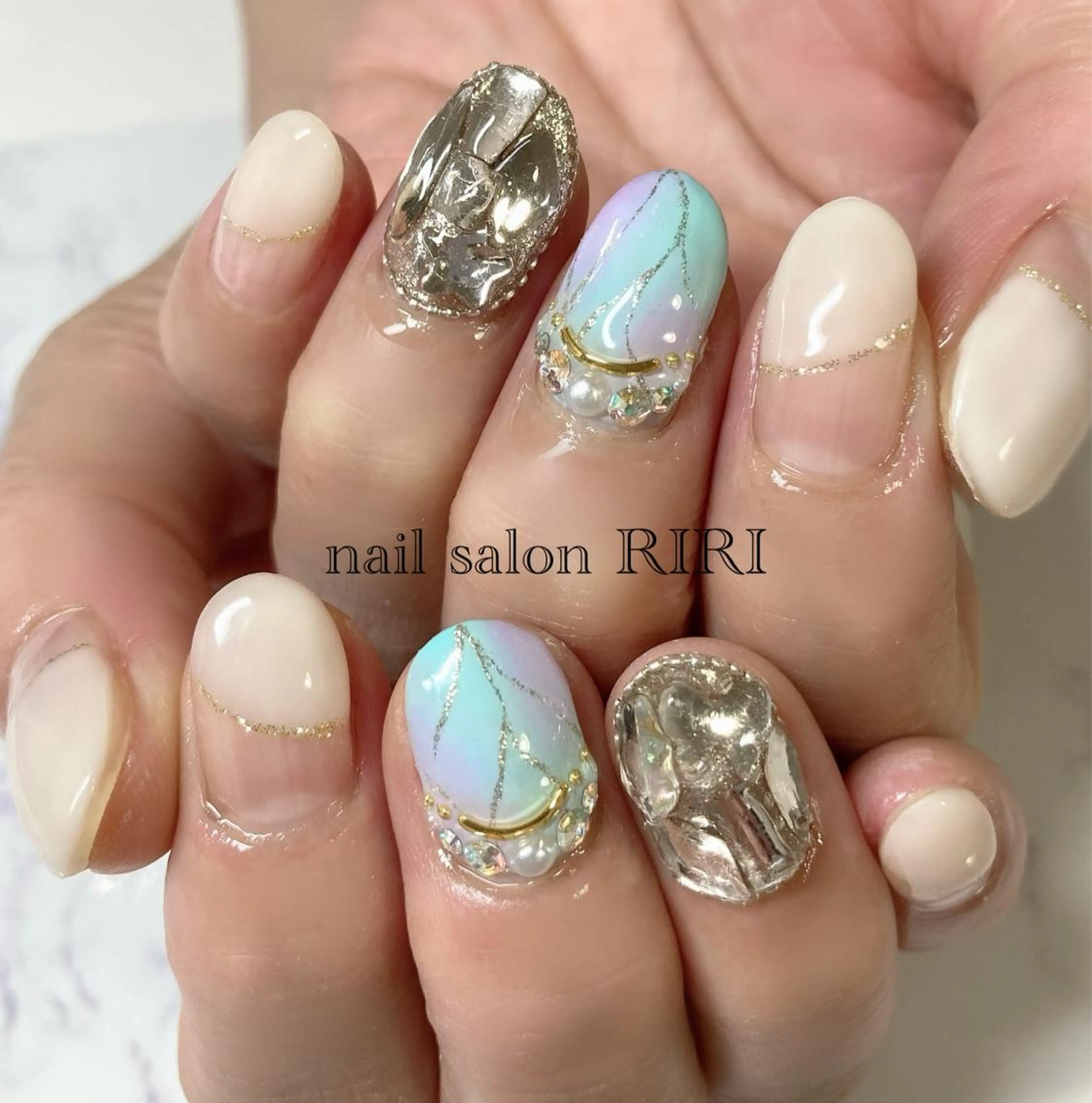 ネイル 夏ネイル private  nail  salon RIRI所属・RIRI リリのネイルデザイン