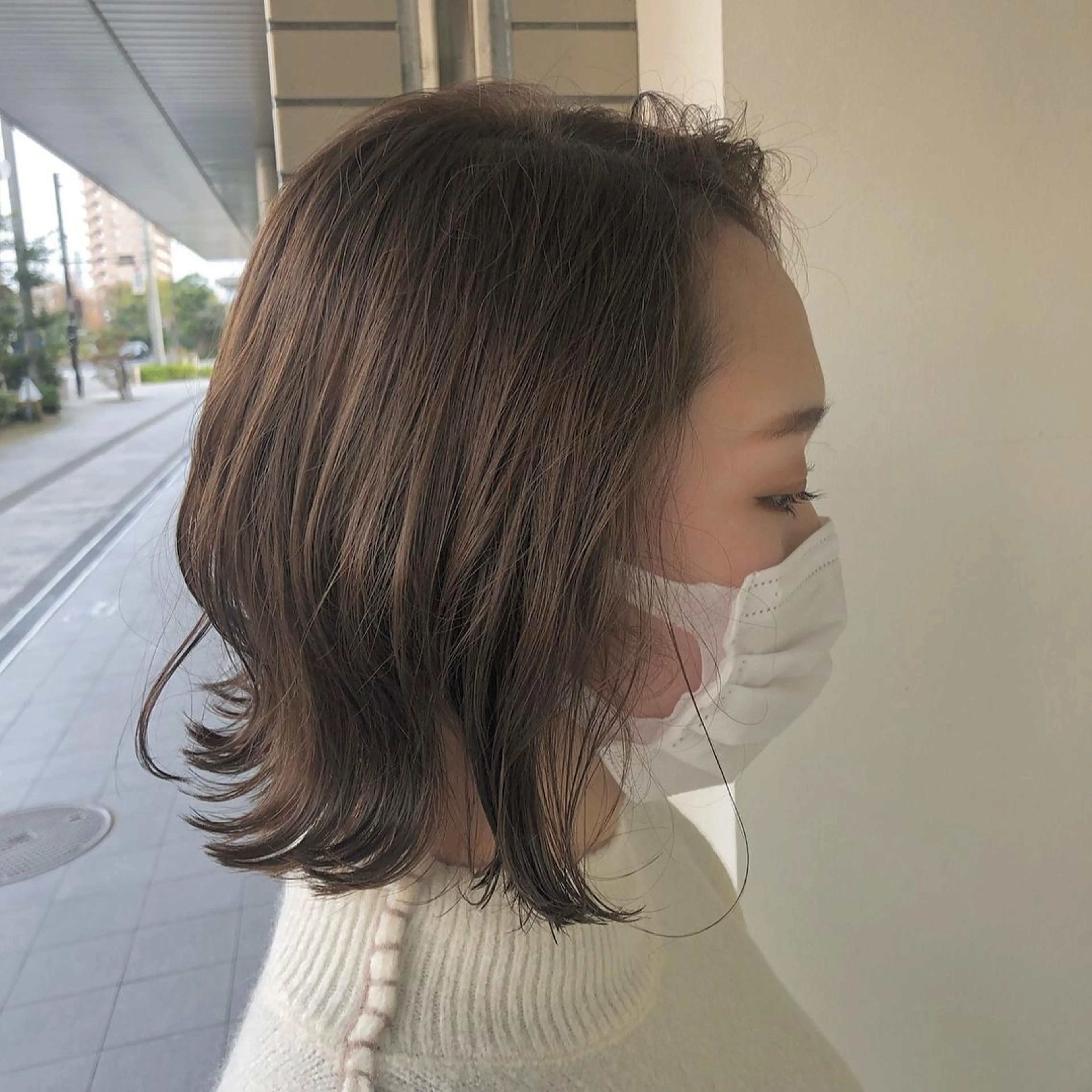 ショート カラー カット ヘアカラー 小森 樹奈のヘアスタイル