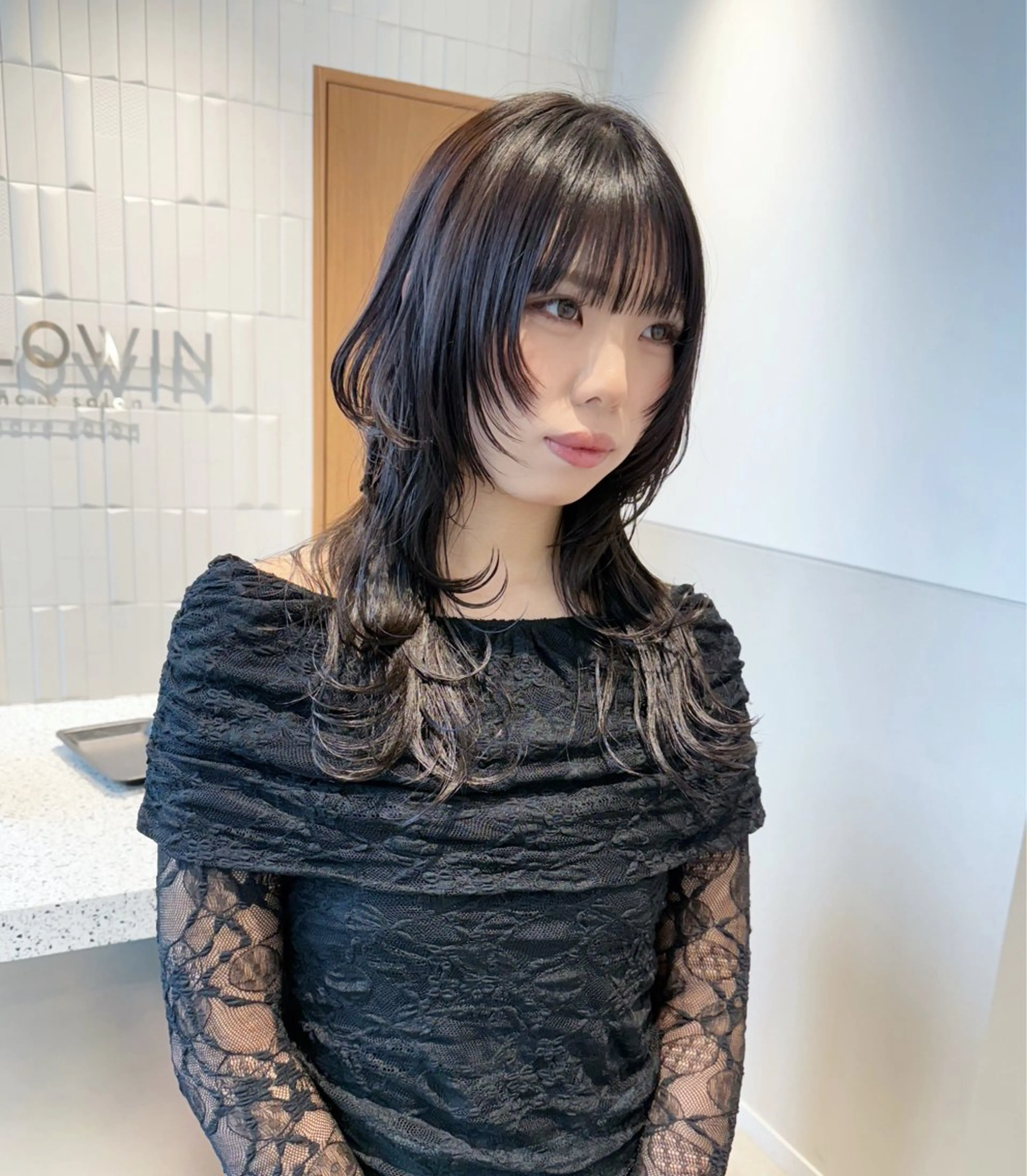セミロング ウルフカット カット ✂︎ウルフカット /レイヤーカット✂︎のヘアスタイル