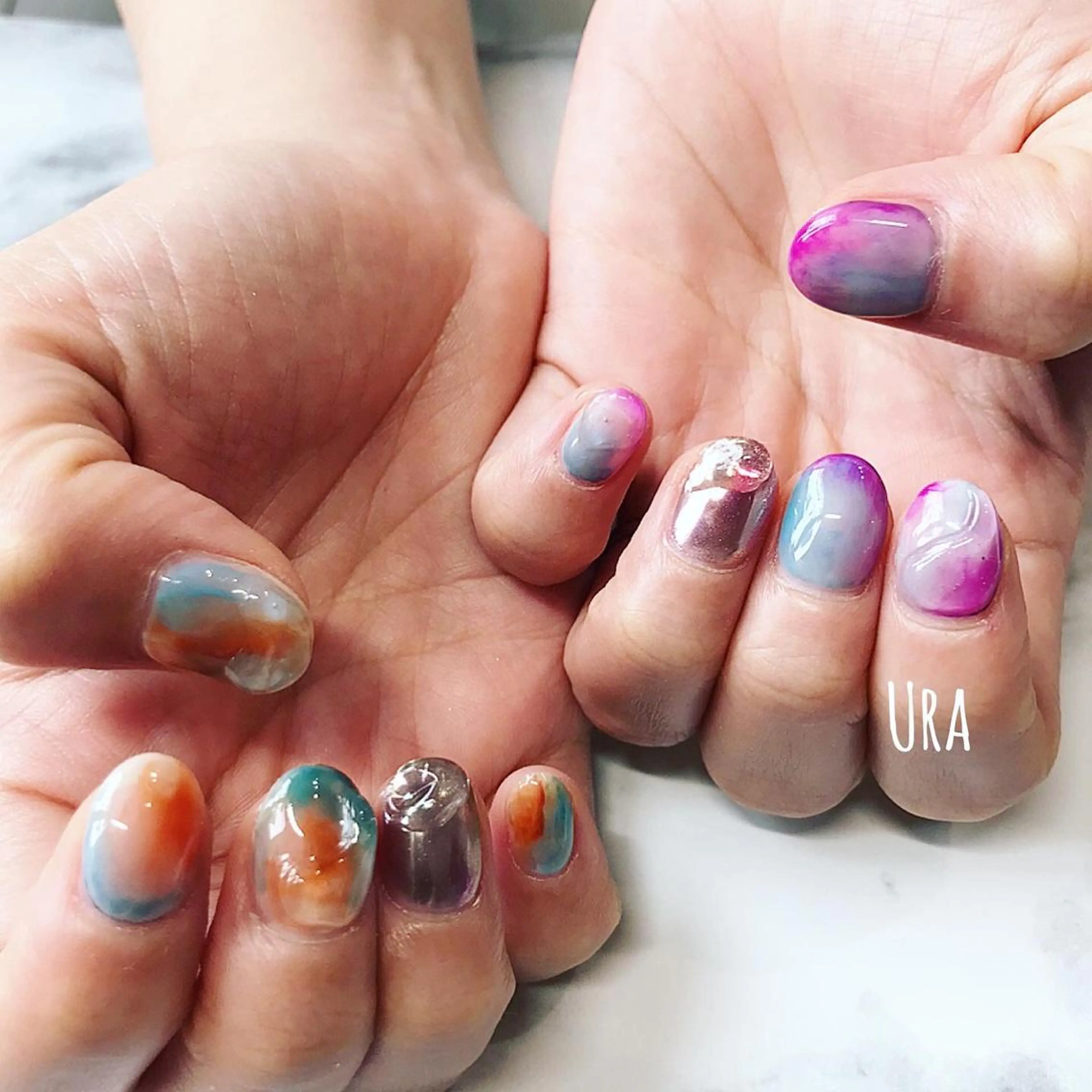 ネイル ハンドネイル UrakoNail 《nail》のネイルデザイン